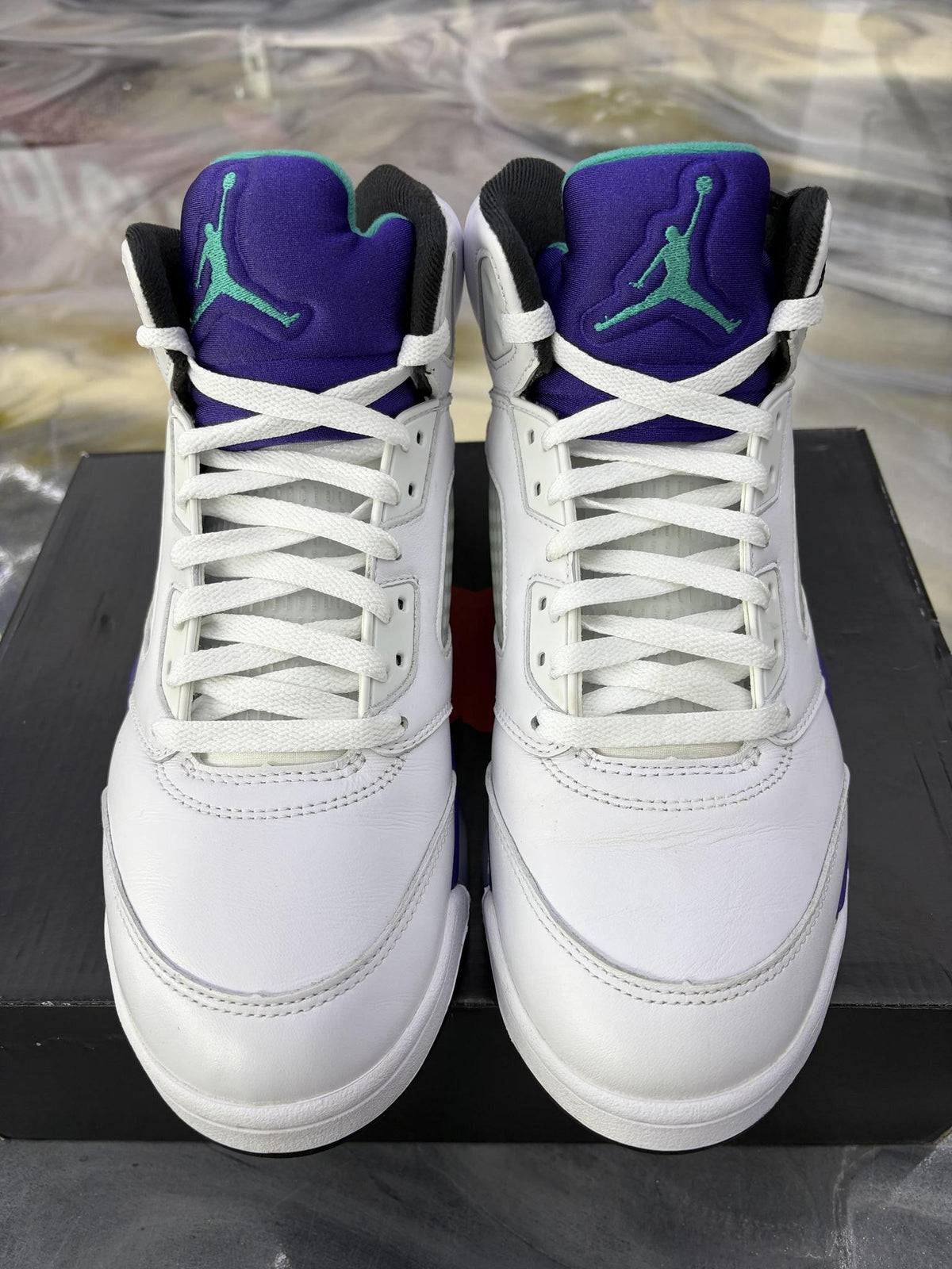 Jordan 5 "Grape" Used Size 9.5