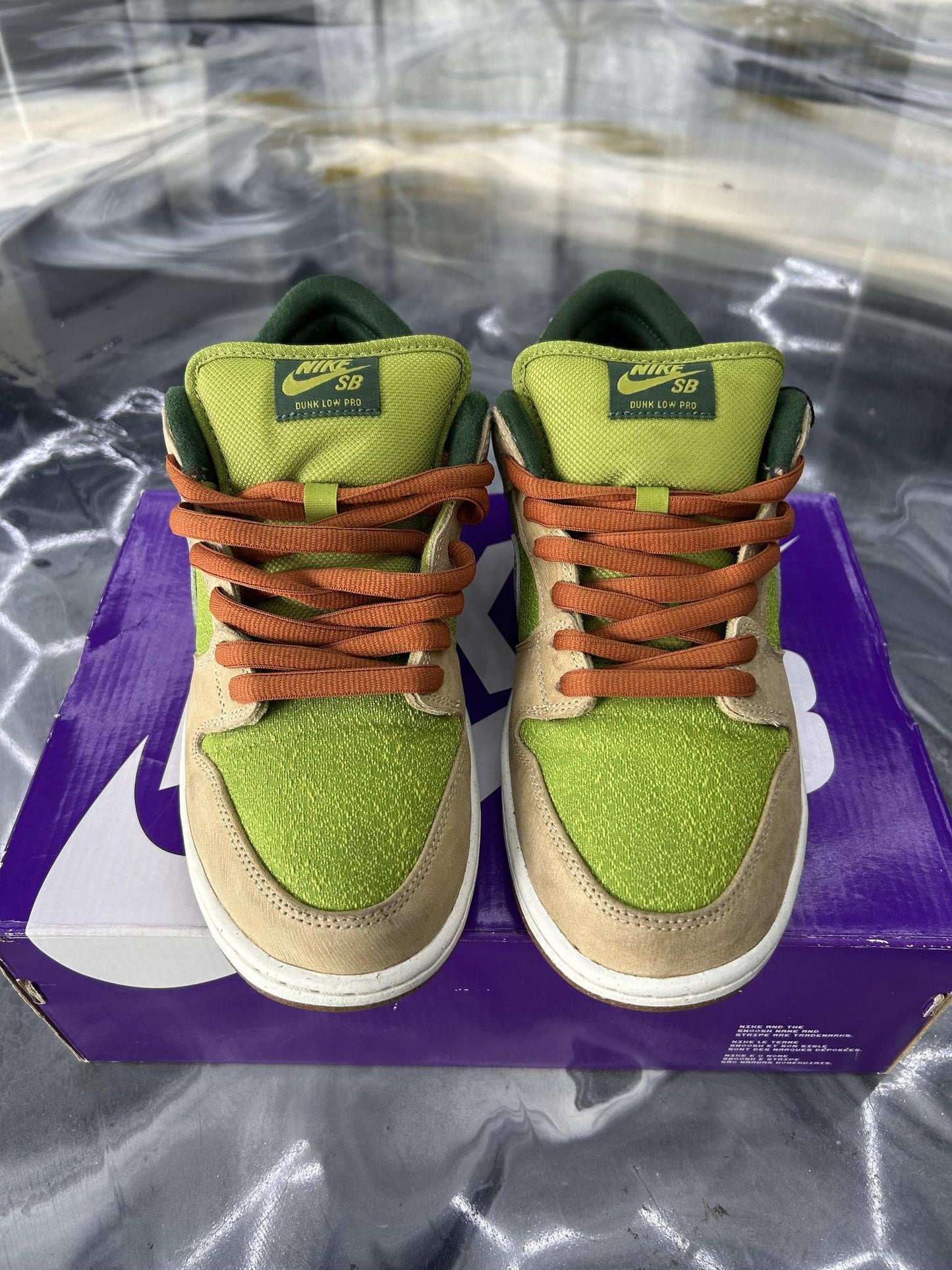 Nike SB Dunk Low "Escargot" Used Size 10.5