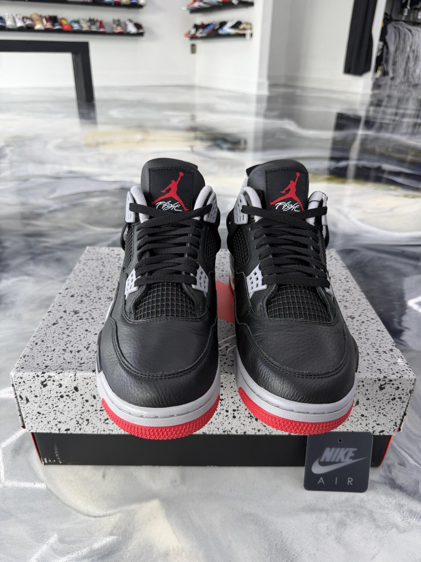 Jordan 4 "Bred Reimagined" Used Size 12