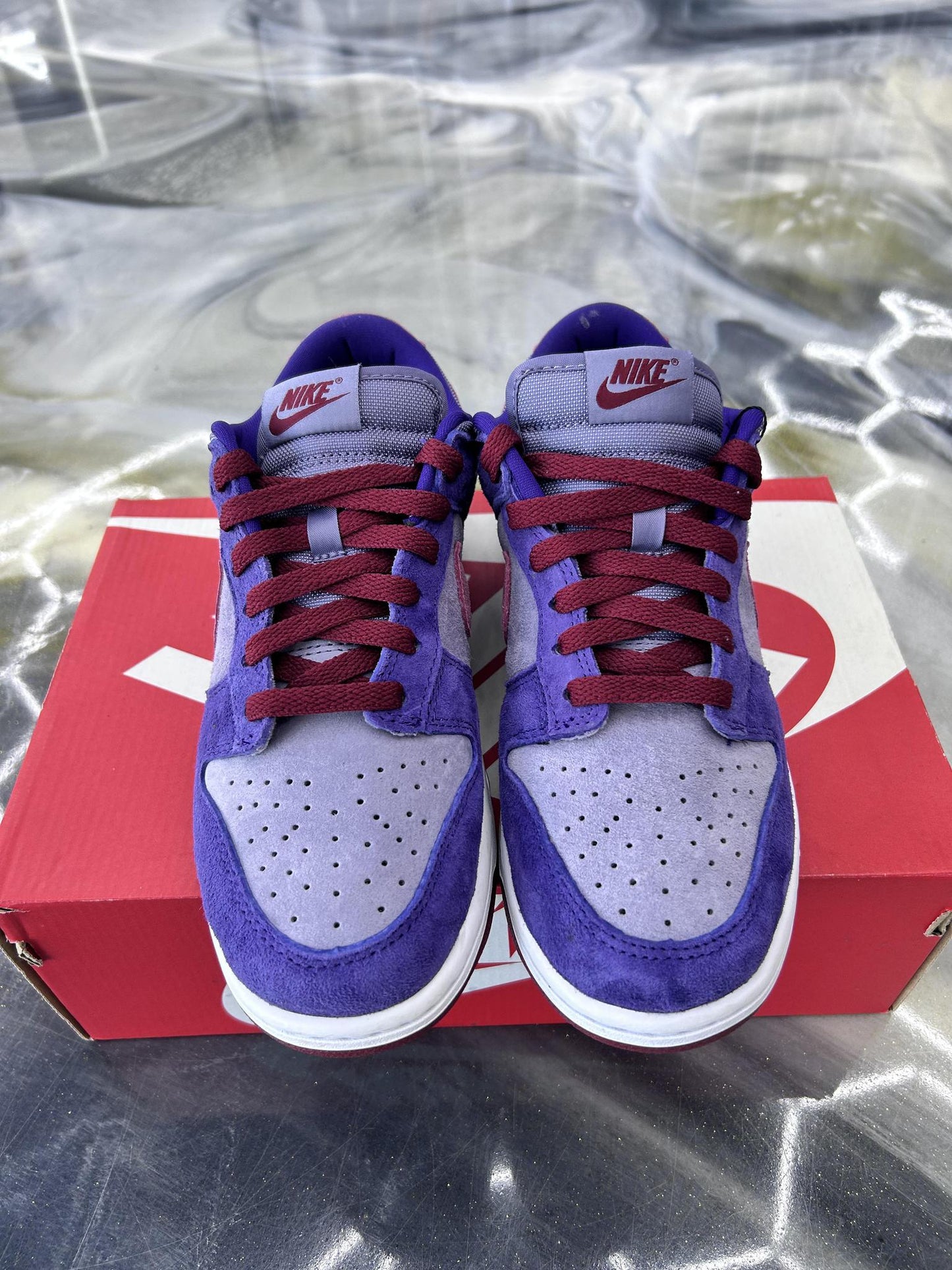 Nike Dunk Low "Plum" Used Size 7Y/8.5W