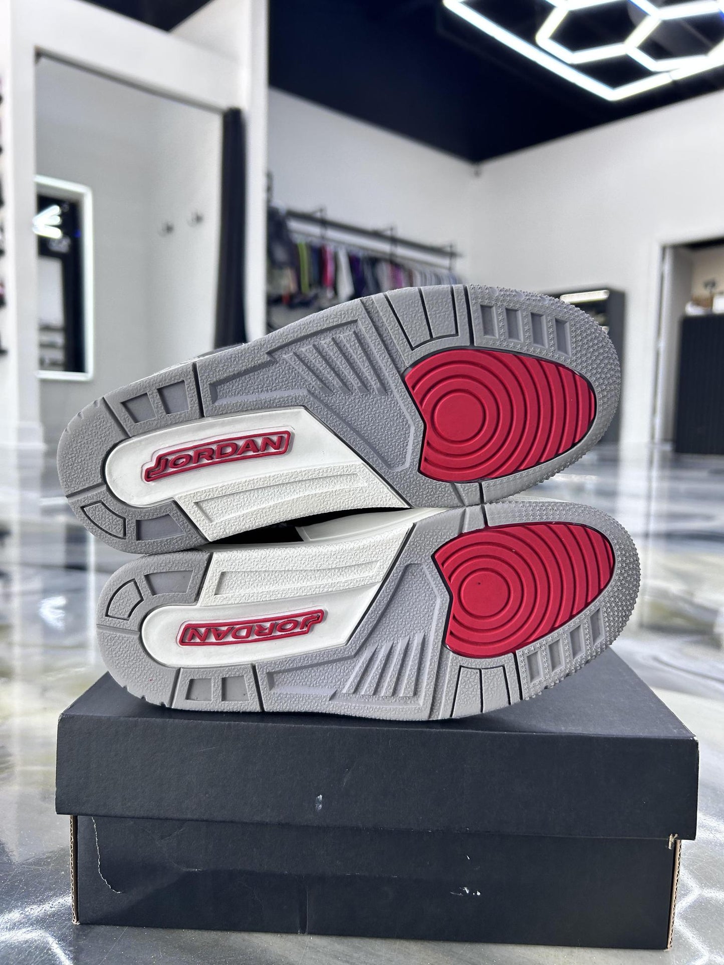 Jordan 3 "Black Cement" Used