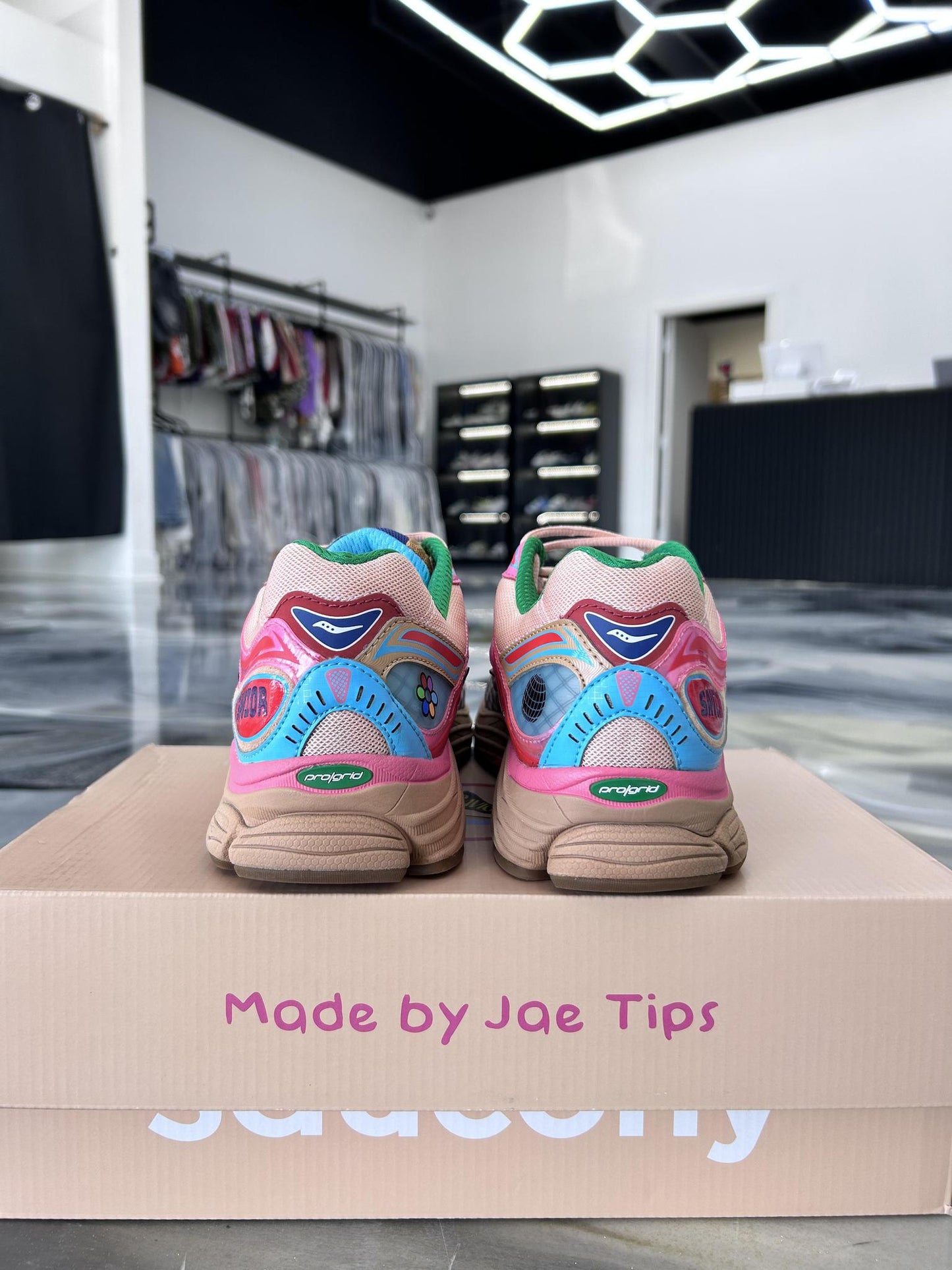 Saucony Program Omni 9 "Jae Tips" Used Size 11