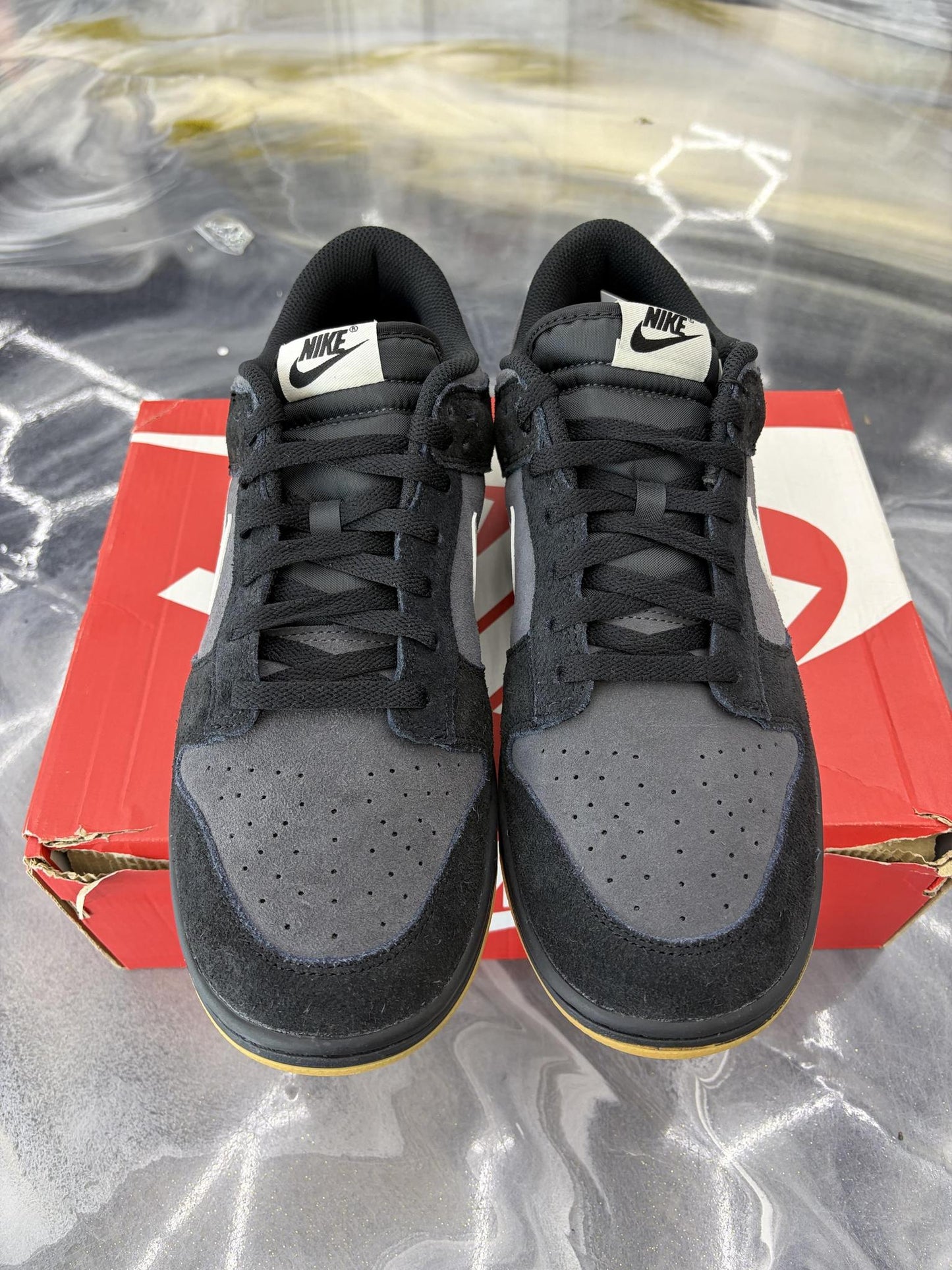 Nike Dunk Low "Black Gum" Used Size 11.5