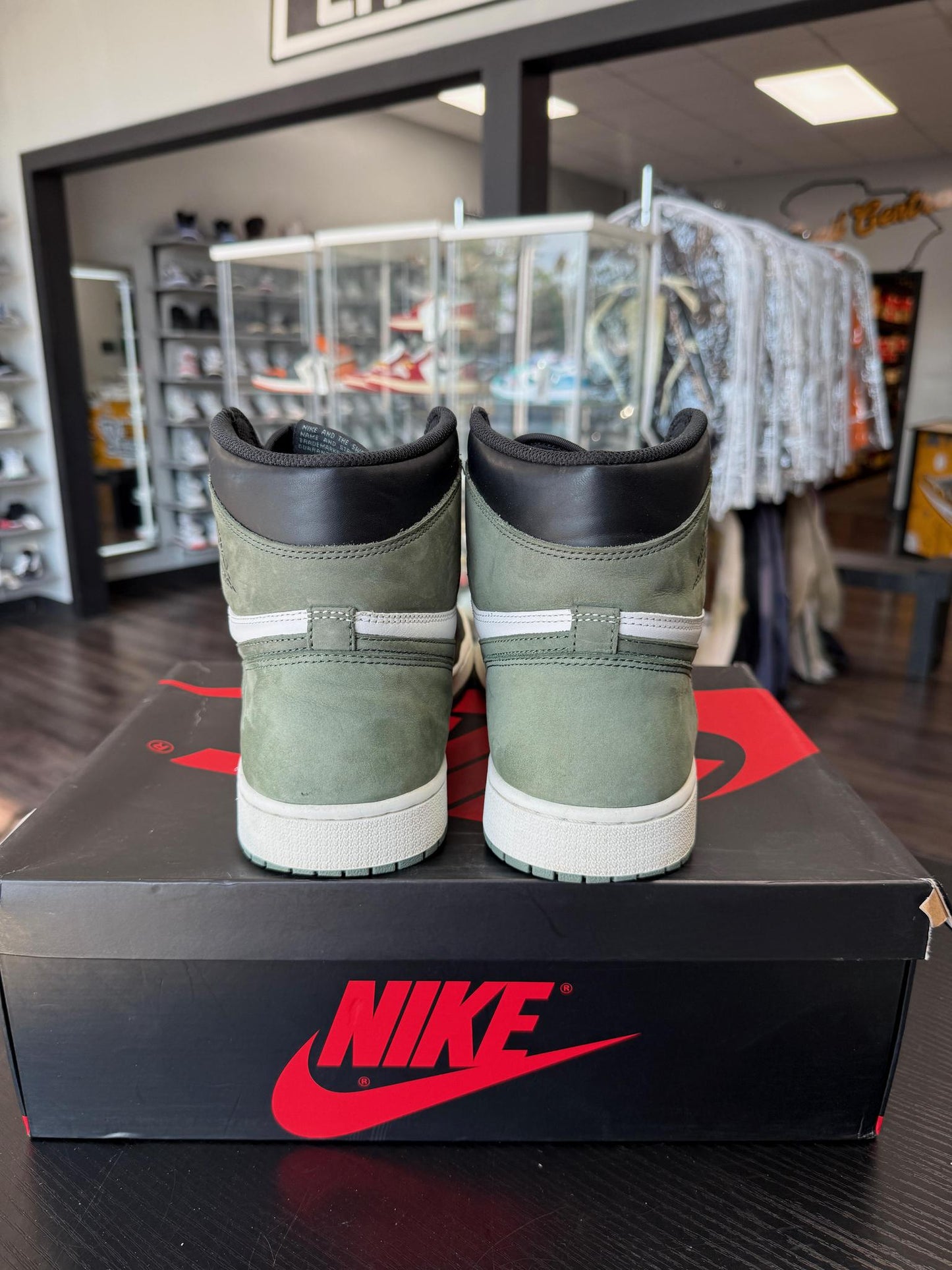 Jordan 1 "Clay Green" Used Size 13