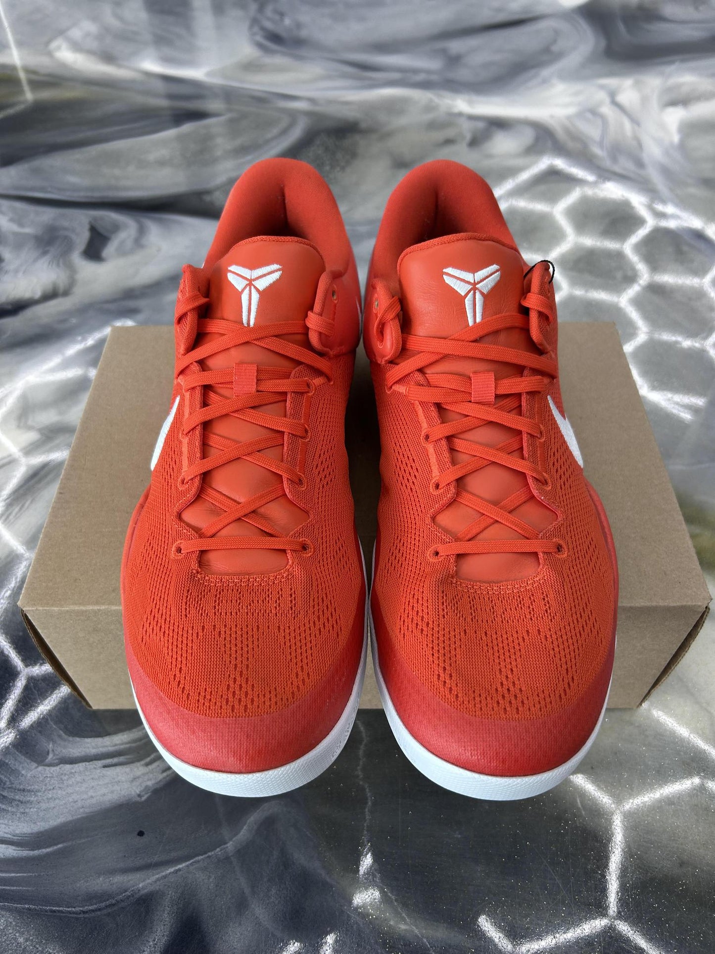Kobe 8 Protro "Orange White" Used Size 15