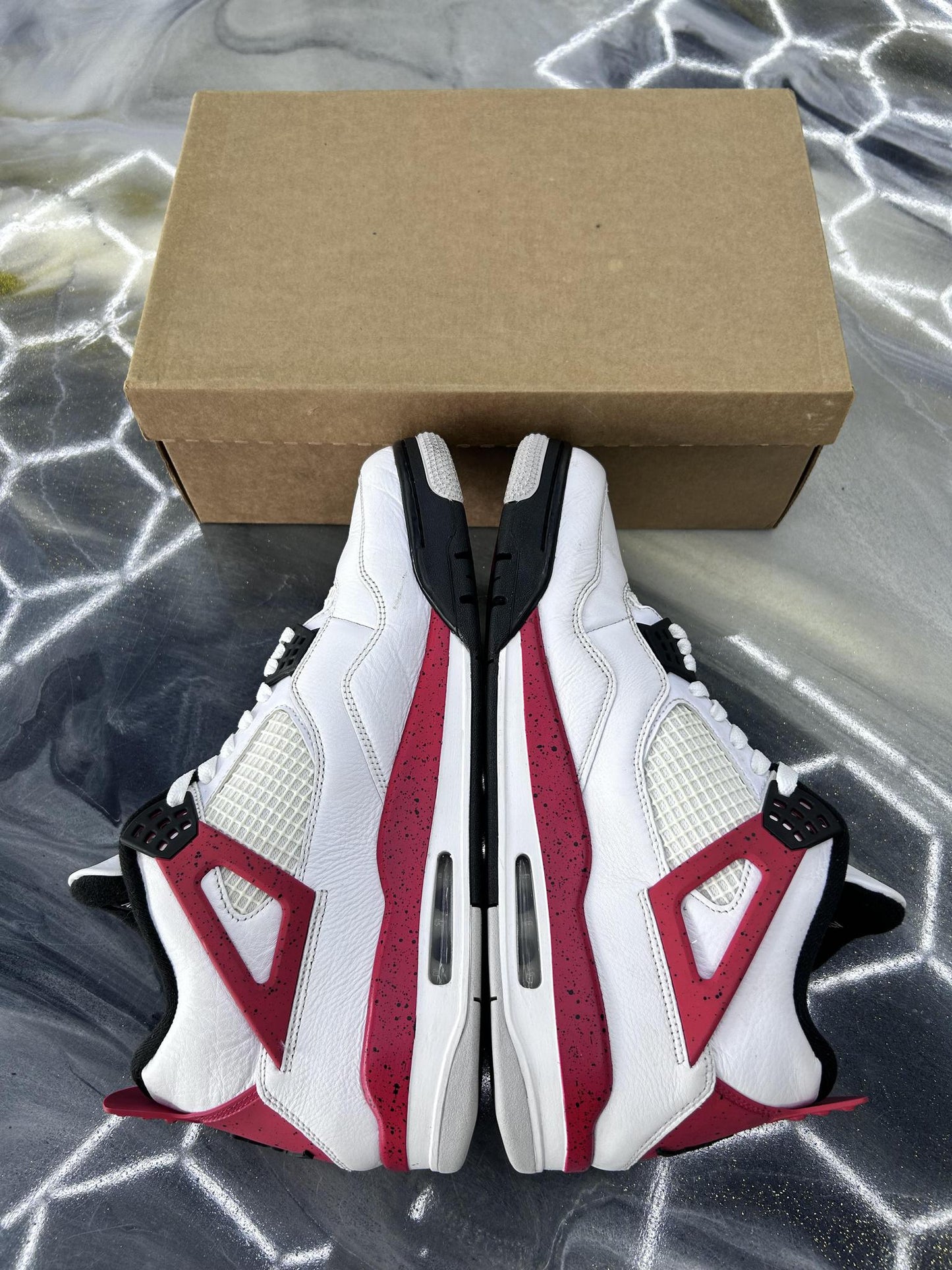 Jordan 4 "Red Cement" Used Size 13