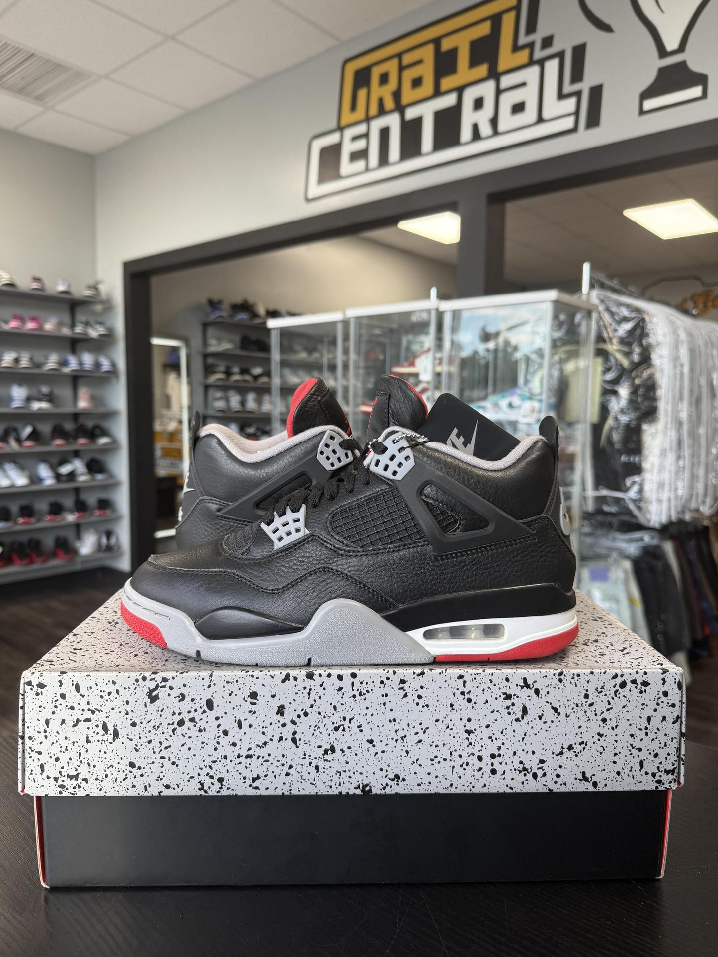 Jordan 4 "Bred Reimagined" Used Size 8
