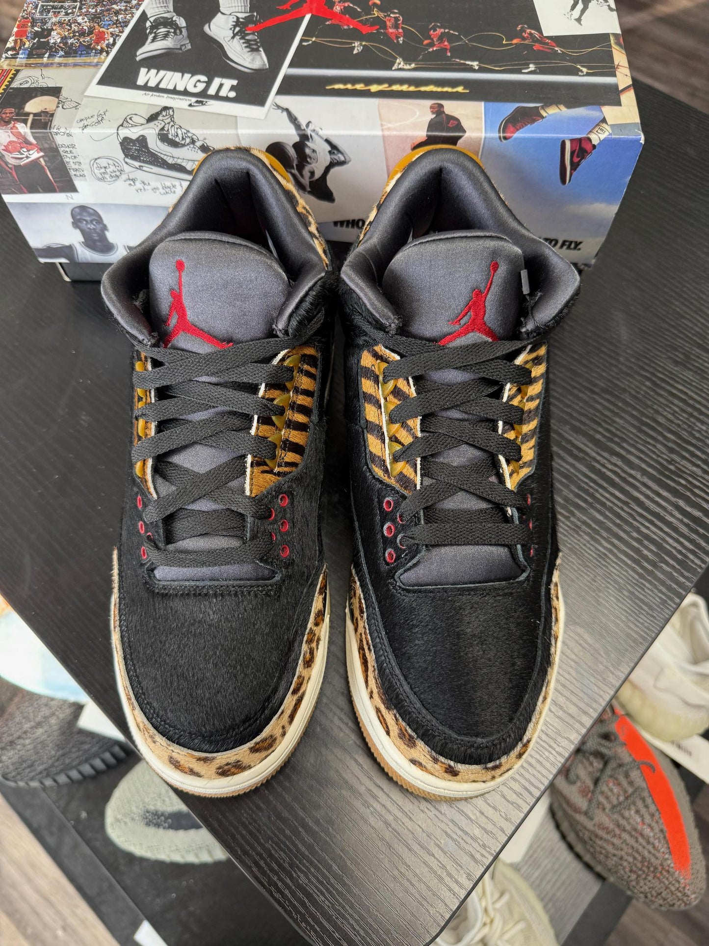 Jordan 3 "Animal Instinct" Used Size 10
