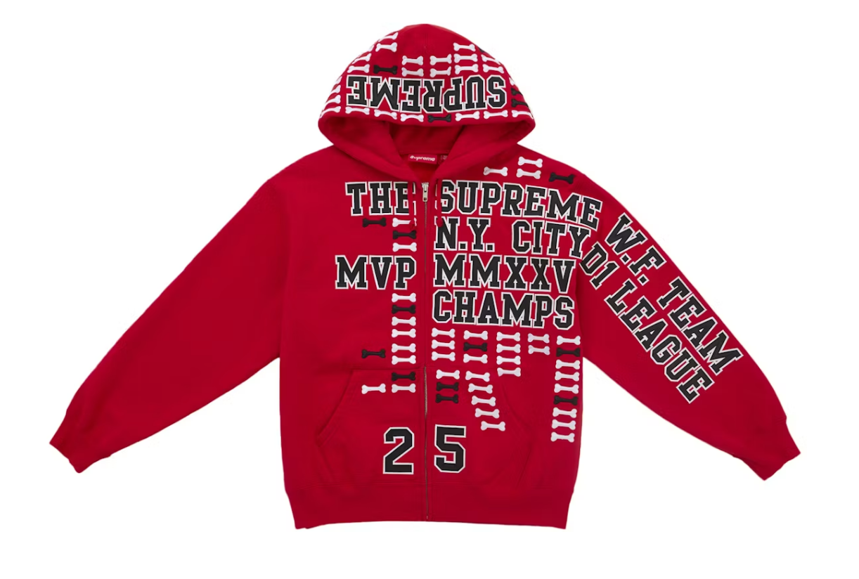 Supreme League Champ Hoodie "Red"