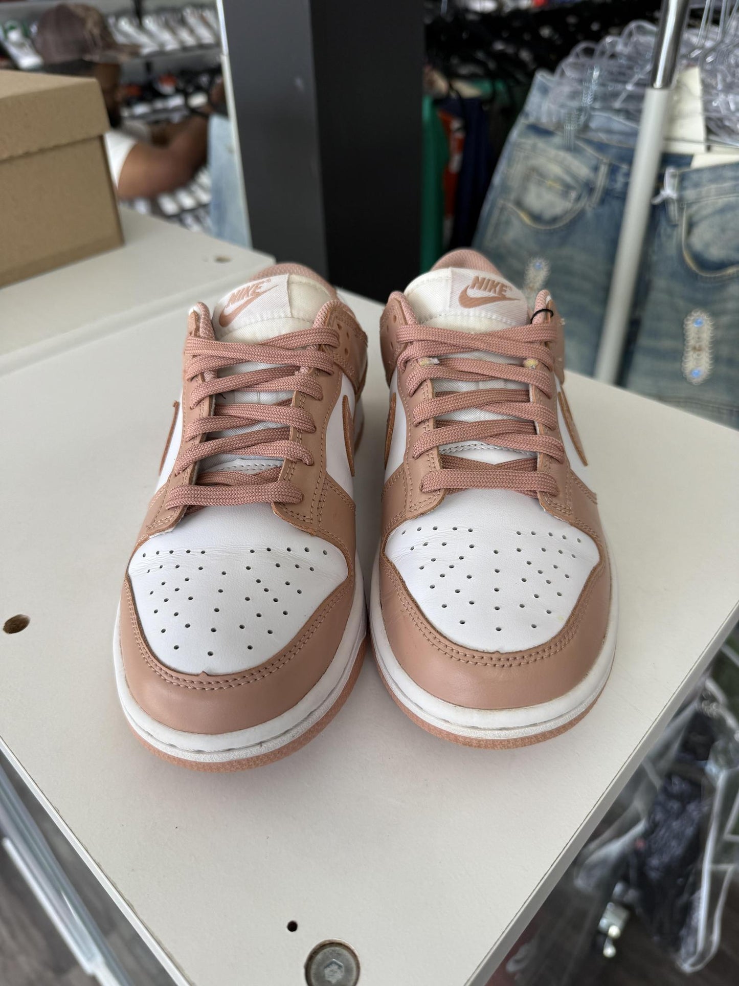 Nike Dunk Low "Rose Whisper" Used Size 7Y/8.5W