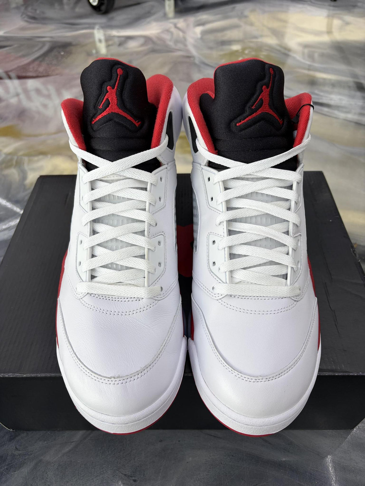 Jordan 5 "Fire Red" Used Size 13
