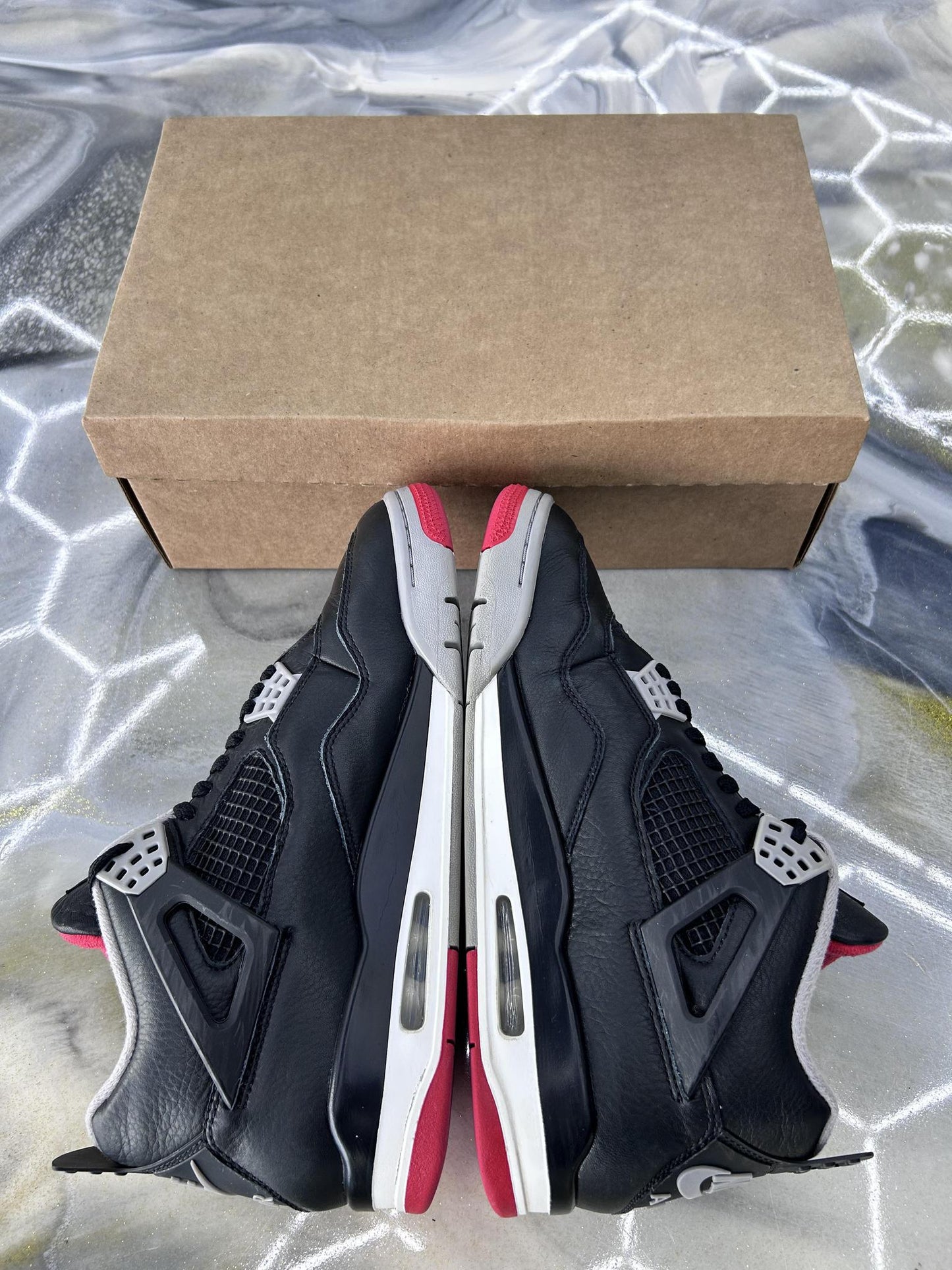 Jordan 4 "Bred Reimagined" Used Size 10