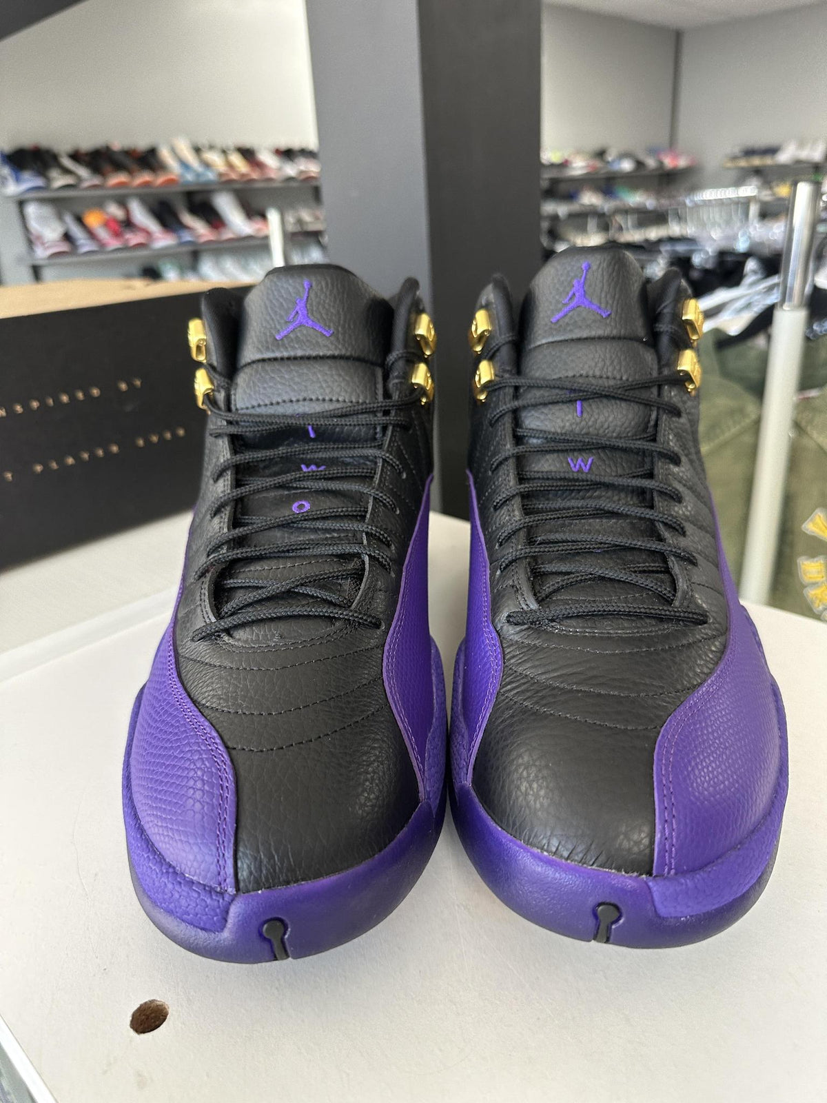 Jordan 12 "Field Purple" Used Size 14