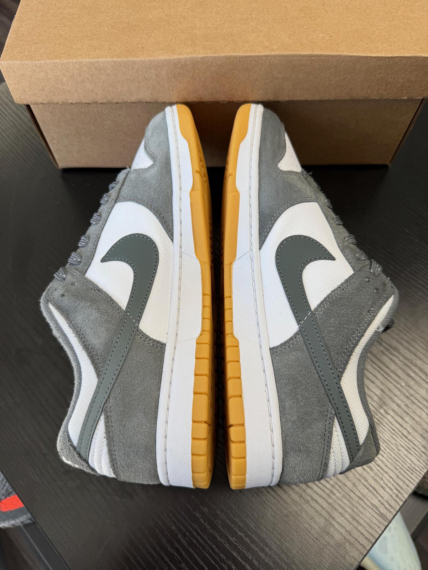 Nike Dunk Low "Smoke Grey Gum" Used Size 10.5