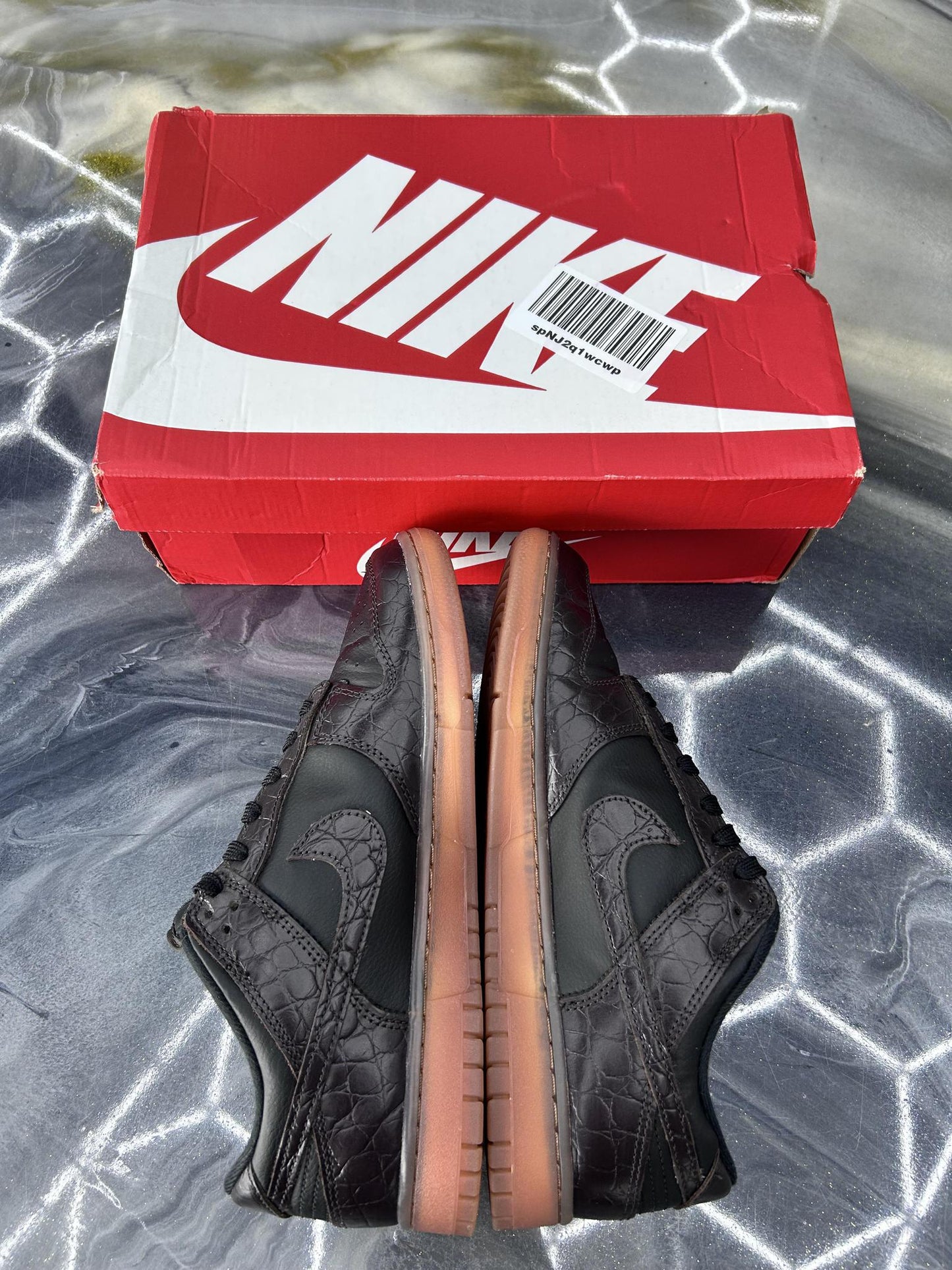 Nike Dunk Low "Velvet Brown" Used Size 9.5