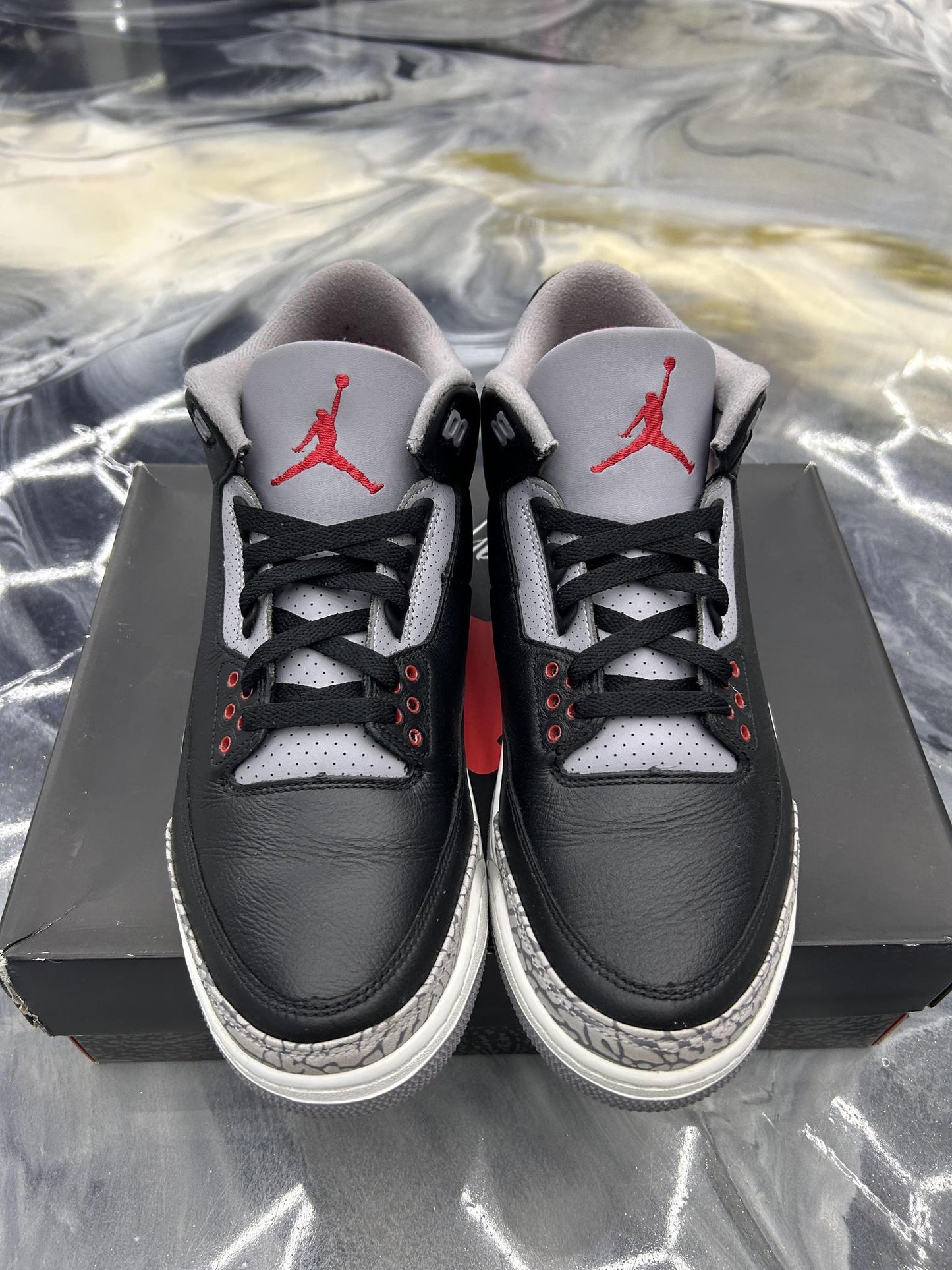 Jordan 3 "Black Cement" Used Size 12