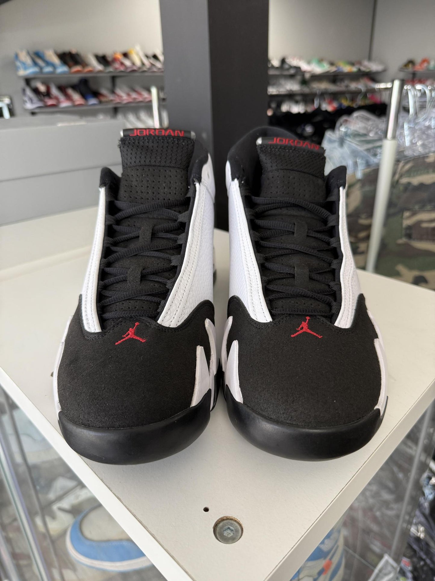 Jordan 14 "Black Toe" Used Size 13