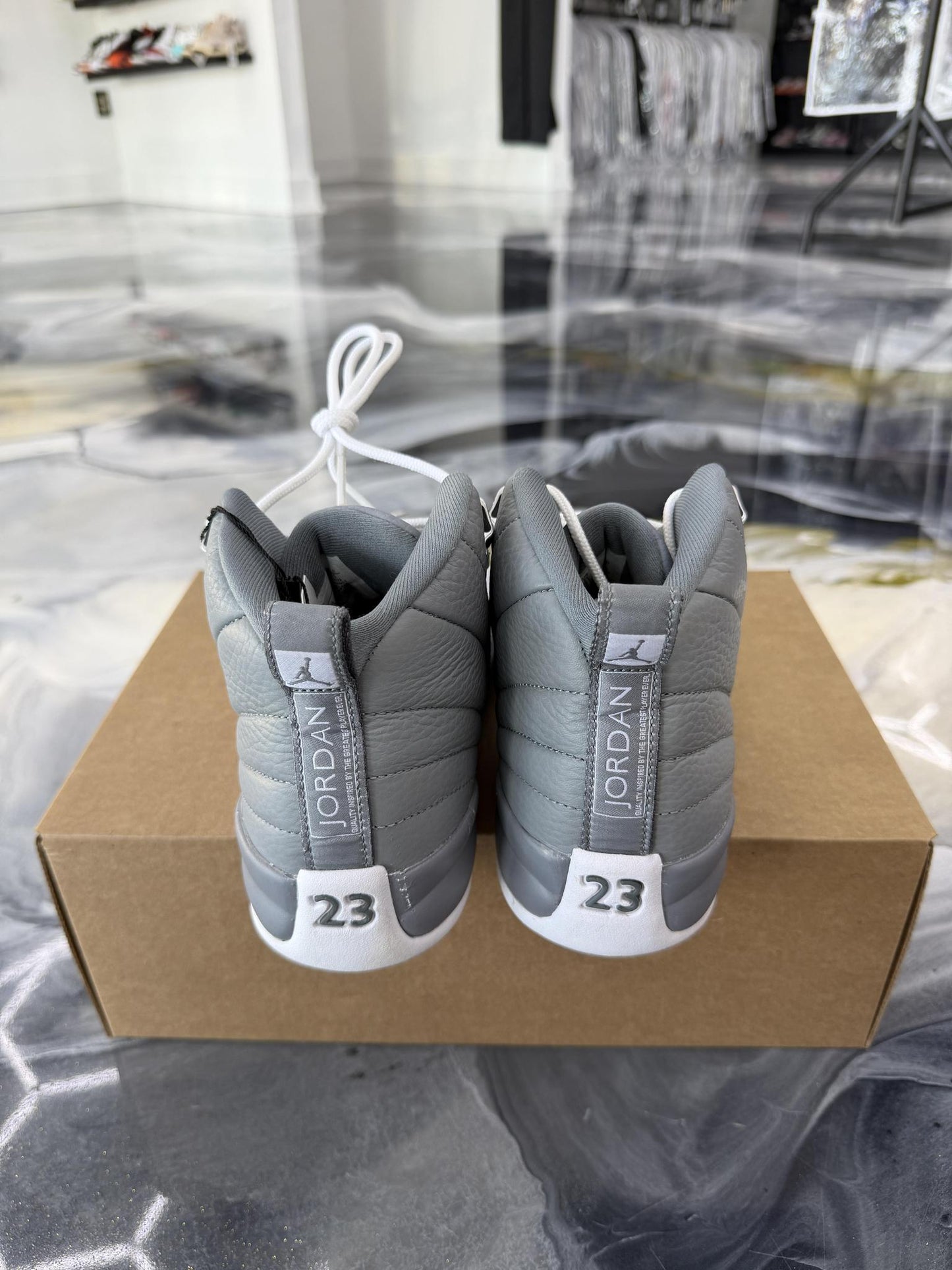 Jordan 12 Stealth Used Size 7Y/8.5W