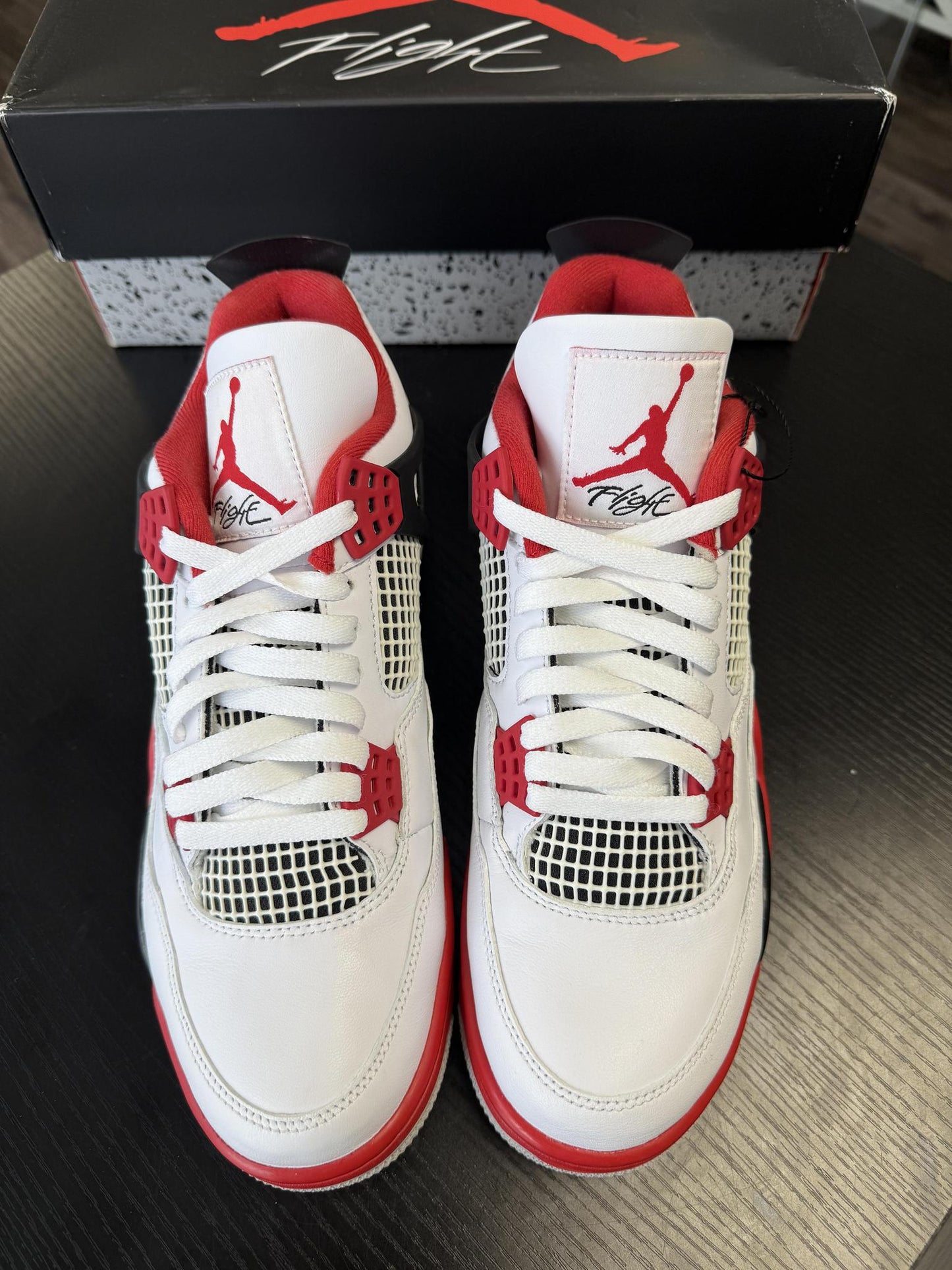 Jordan 4 "Fire Red" Used Size 10