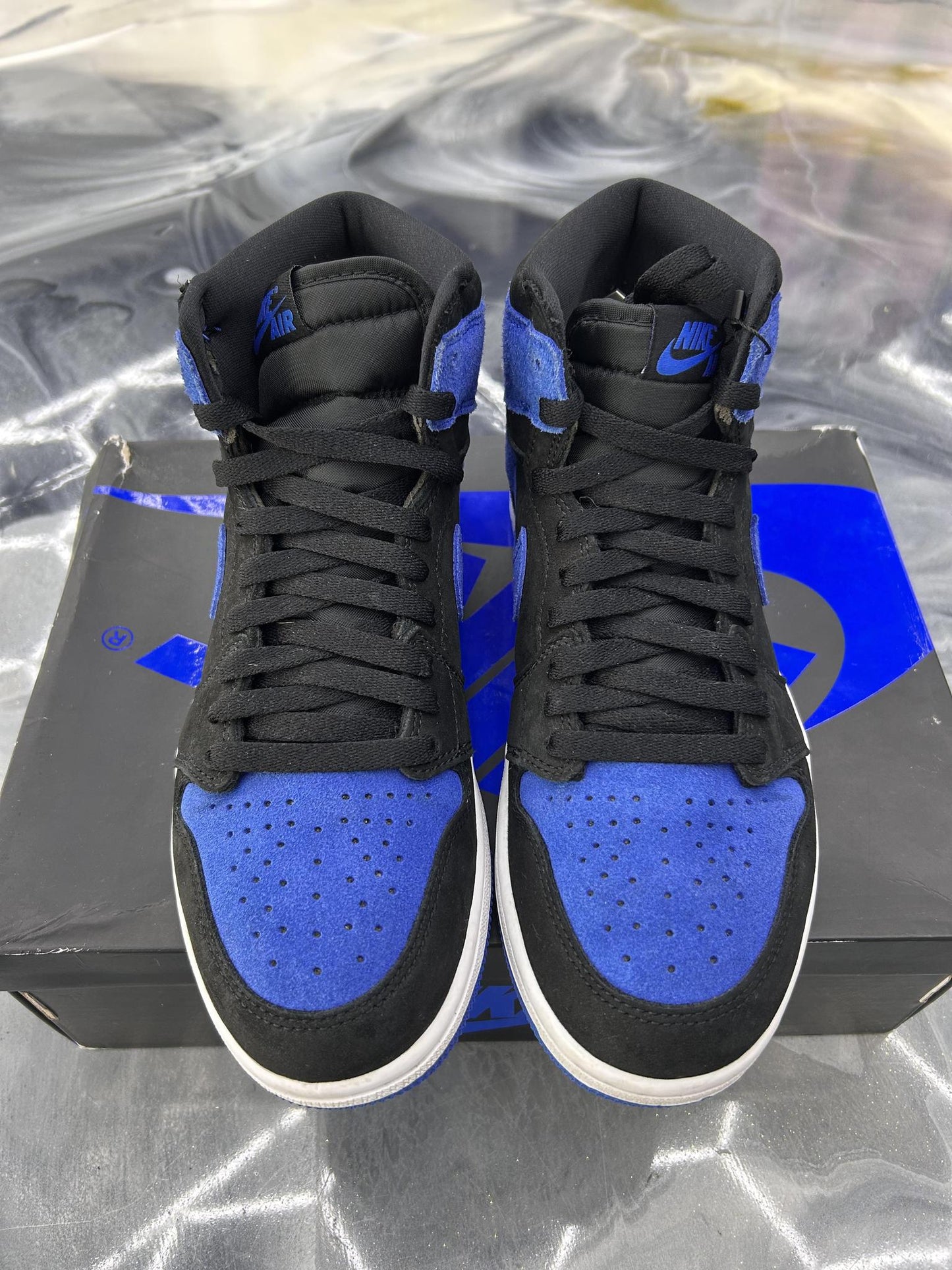Jordan 1 High "Royal Reimagined" Used Size 8.5