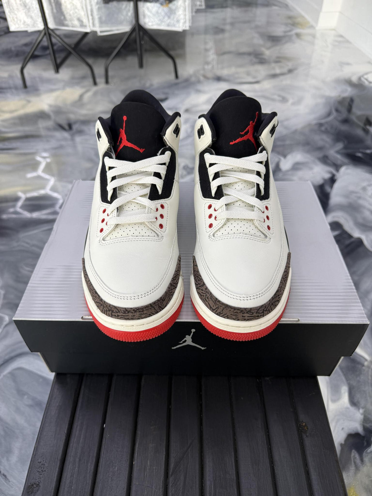 Jordan 3 "World's Best Dad" Used Size 11