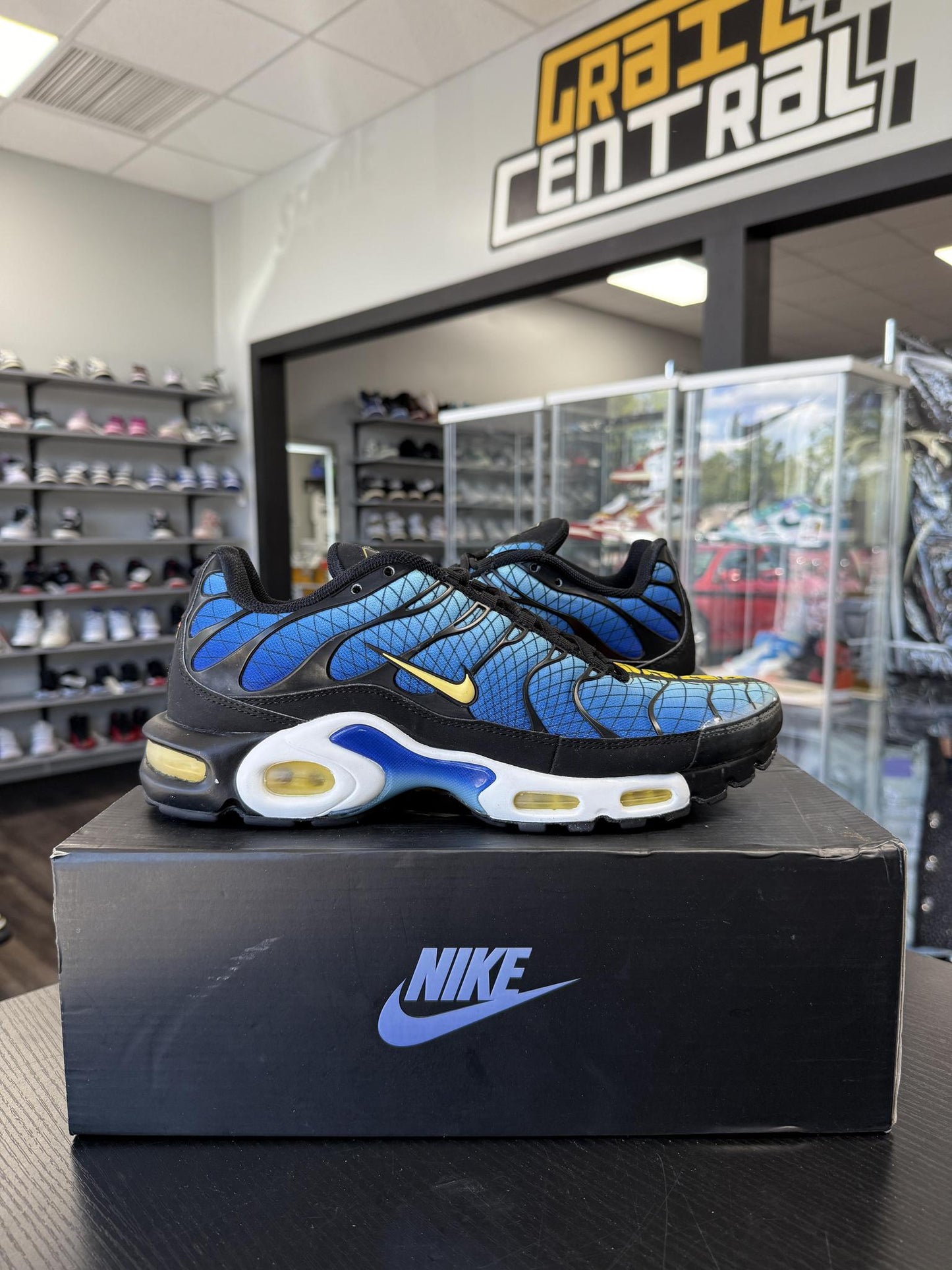 Nike Air Max Plus TN SE "Greedy" Used Size 10