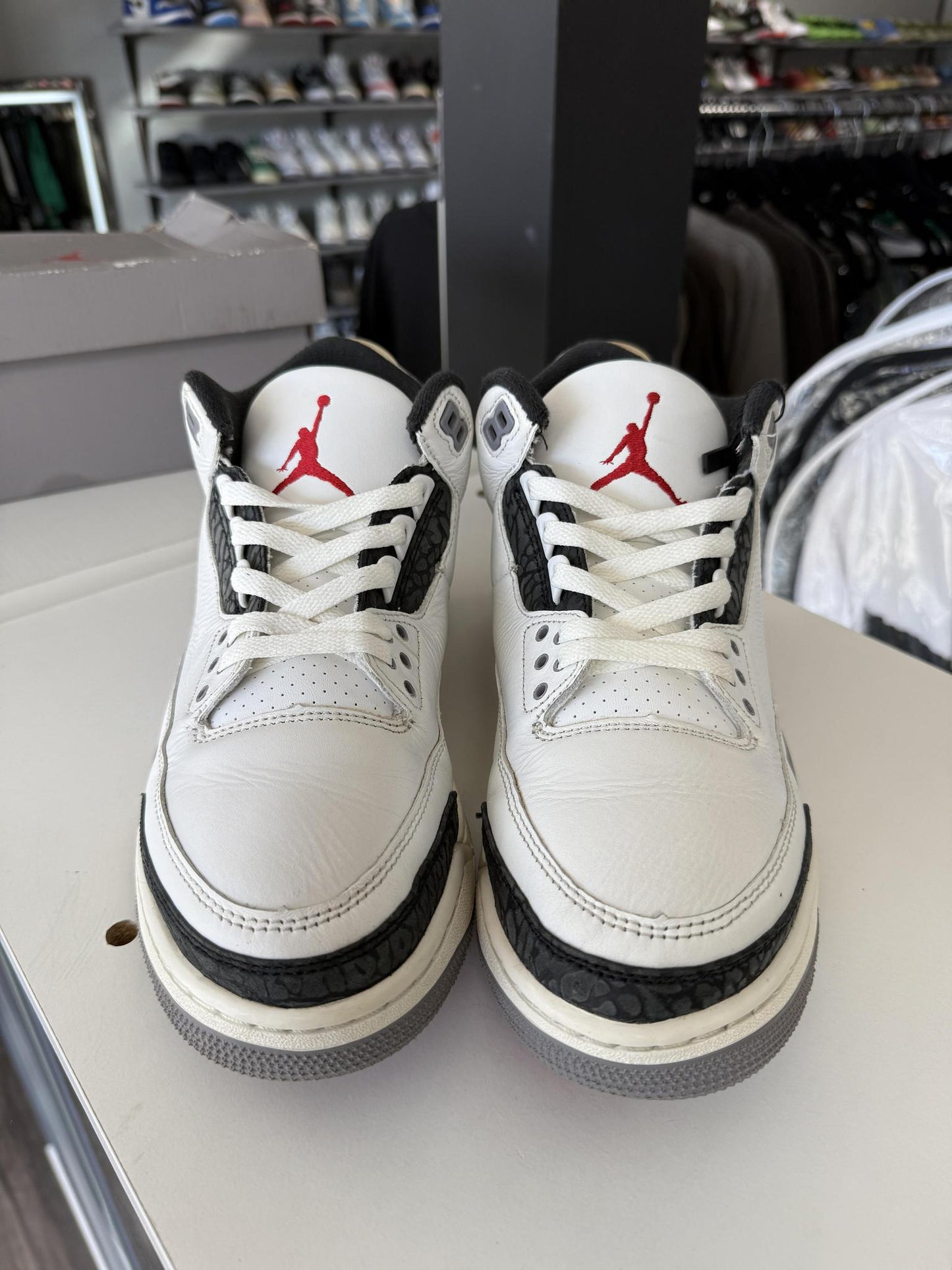 Jordan 3 "Cement Grey" Used Size 9