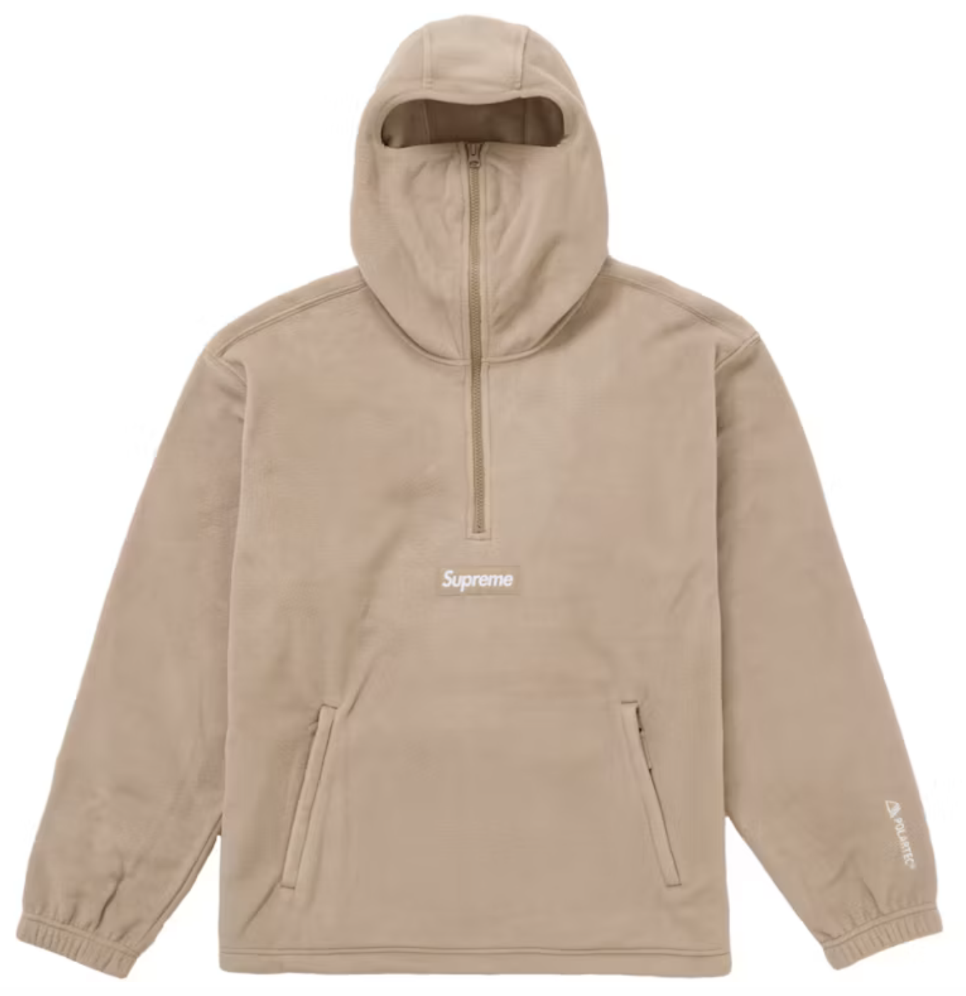 Supreme Polartec 1/4 Zip "Tan"