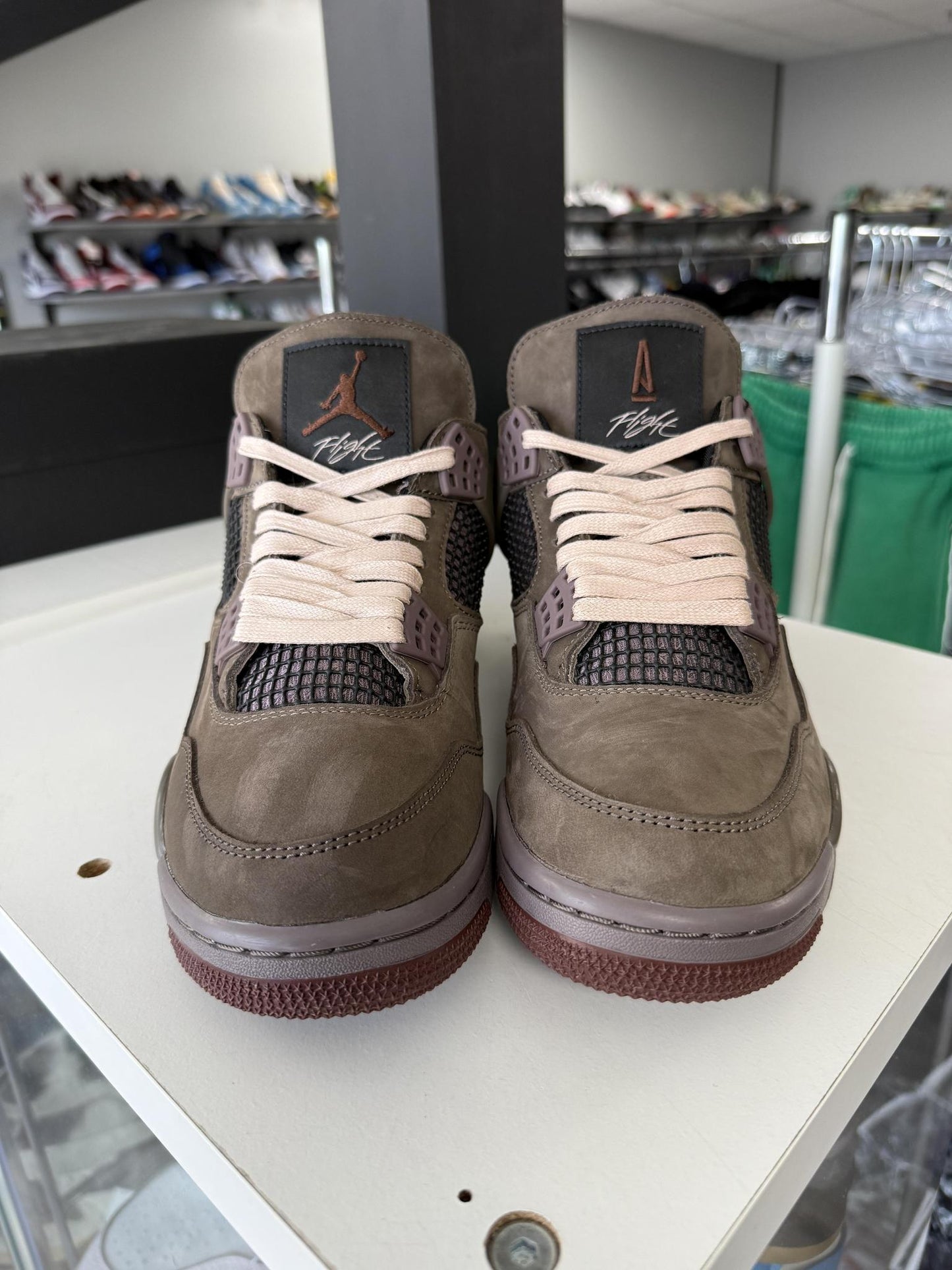 Jordan 4 A Ma Maniere "Dark Mocha" Used Size 8.5
