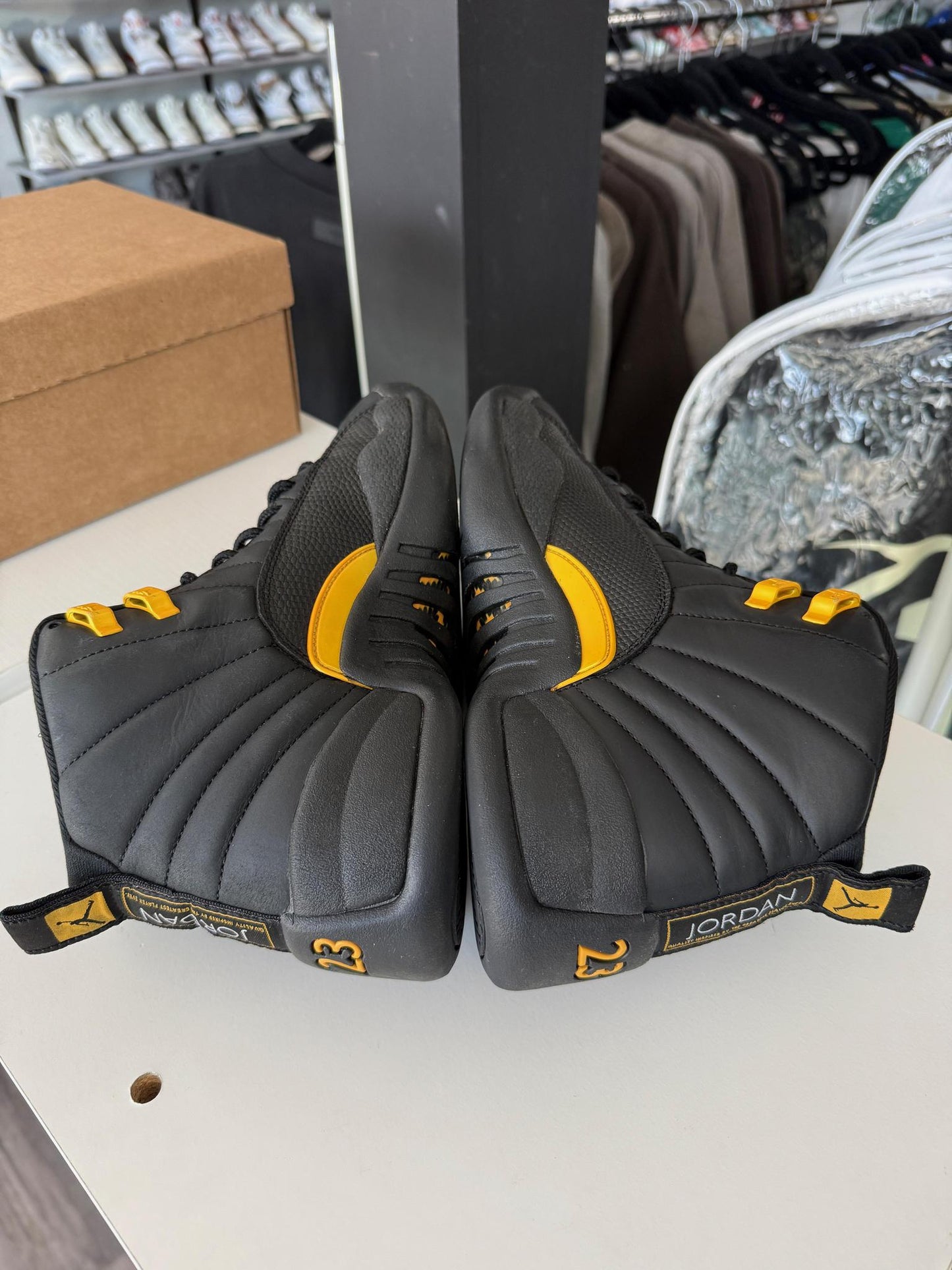 Jordan 12 "Black Taxi" Used Size 9