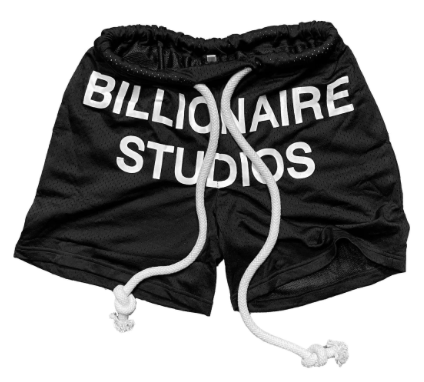 Billionaire Studios Mesh Short "Black"