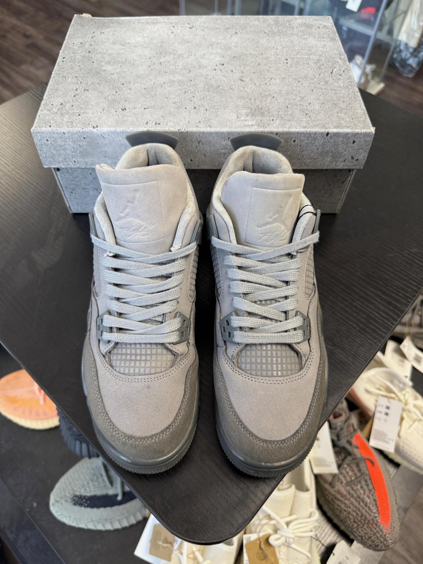 Jordan 4 "Wet Cement" Used Size 6.5Y/8W