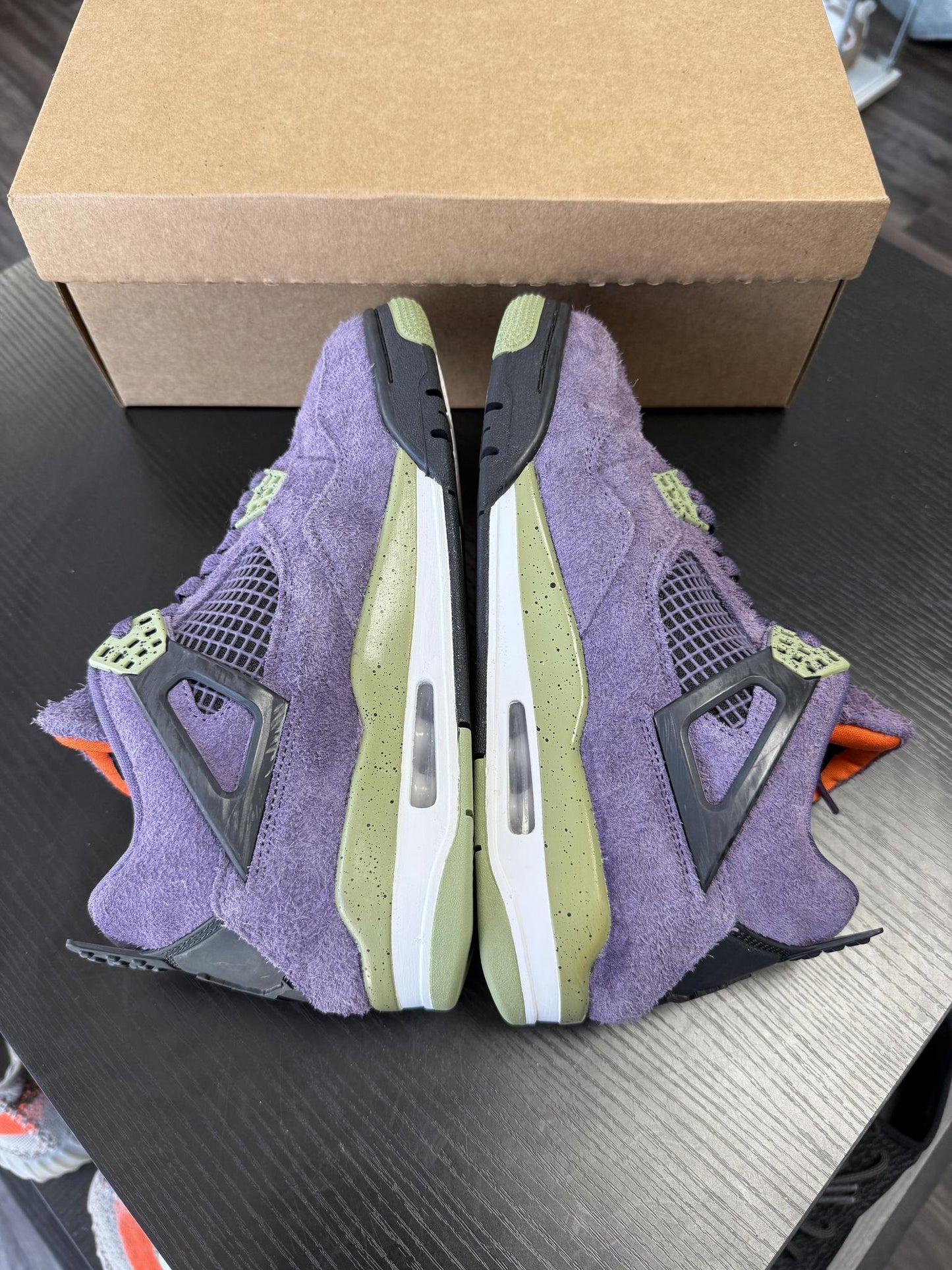 Jordan 4 "Canyon Purple" Used Size 8