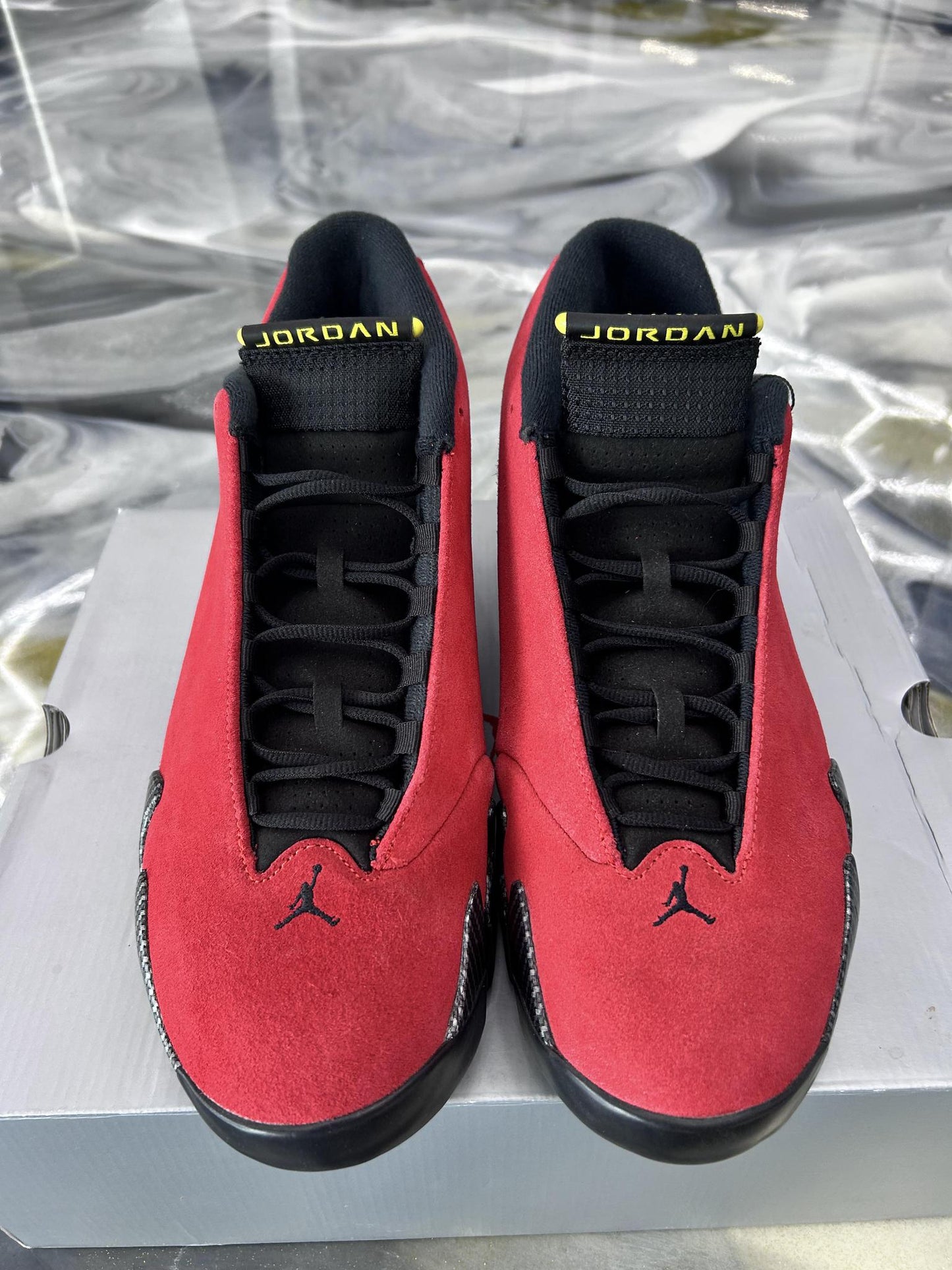 Jordan 14 "Ferrari" Used Size 15