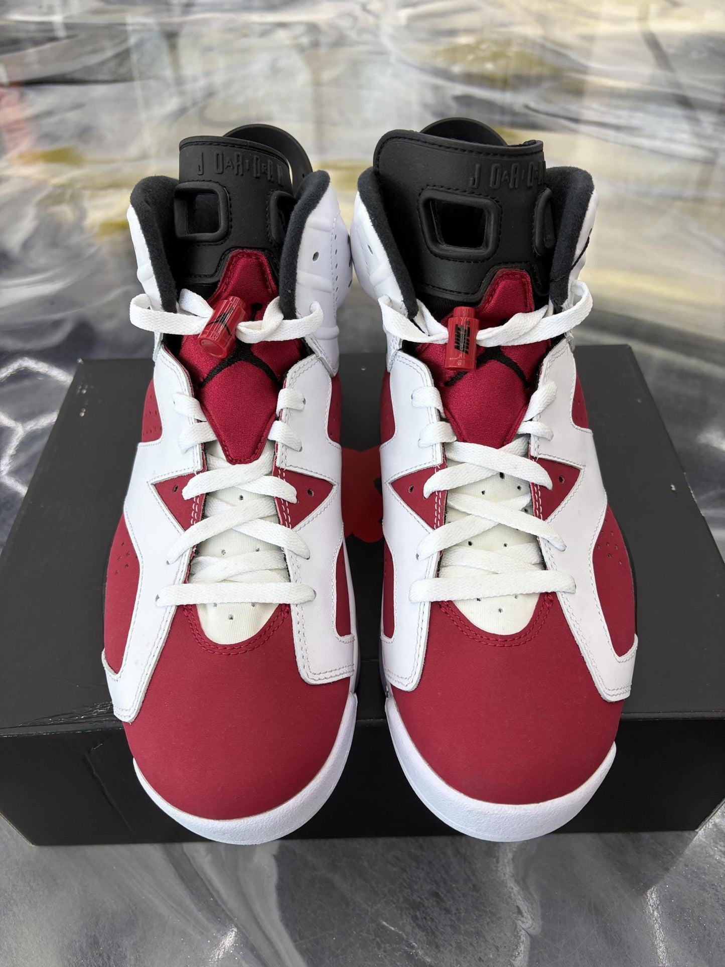 Jordan 6 "Carmine" Used Size 10.5