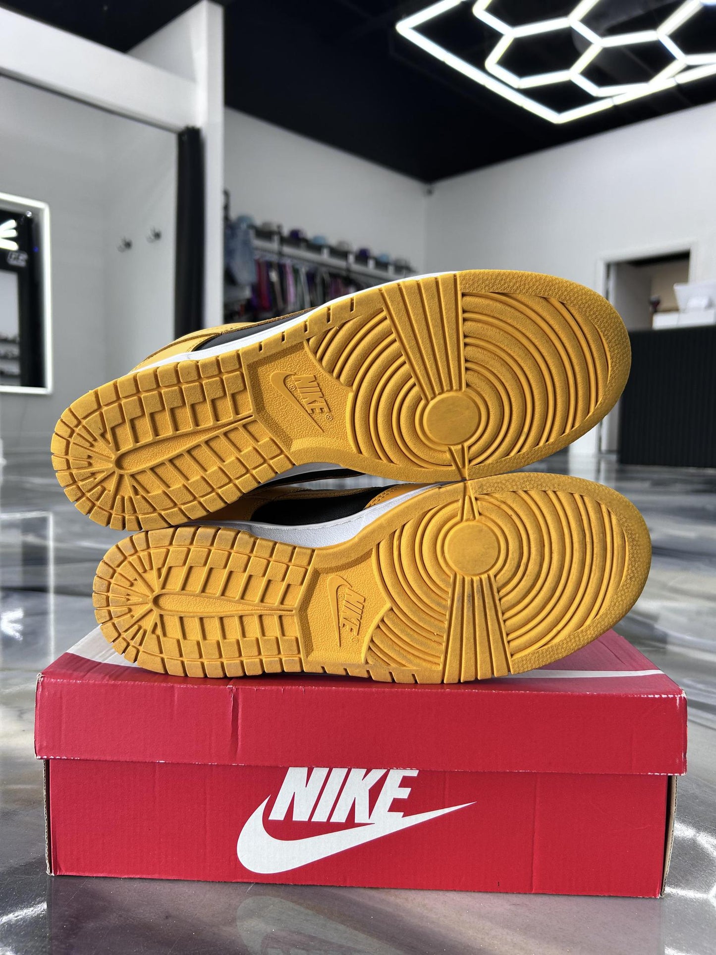 Nike Dunk Low "Goldenrod" Used Size 11