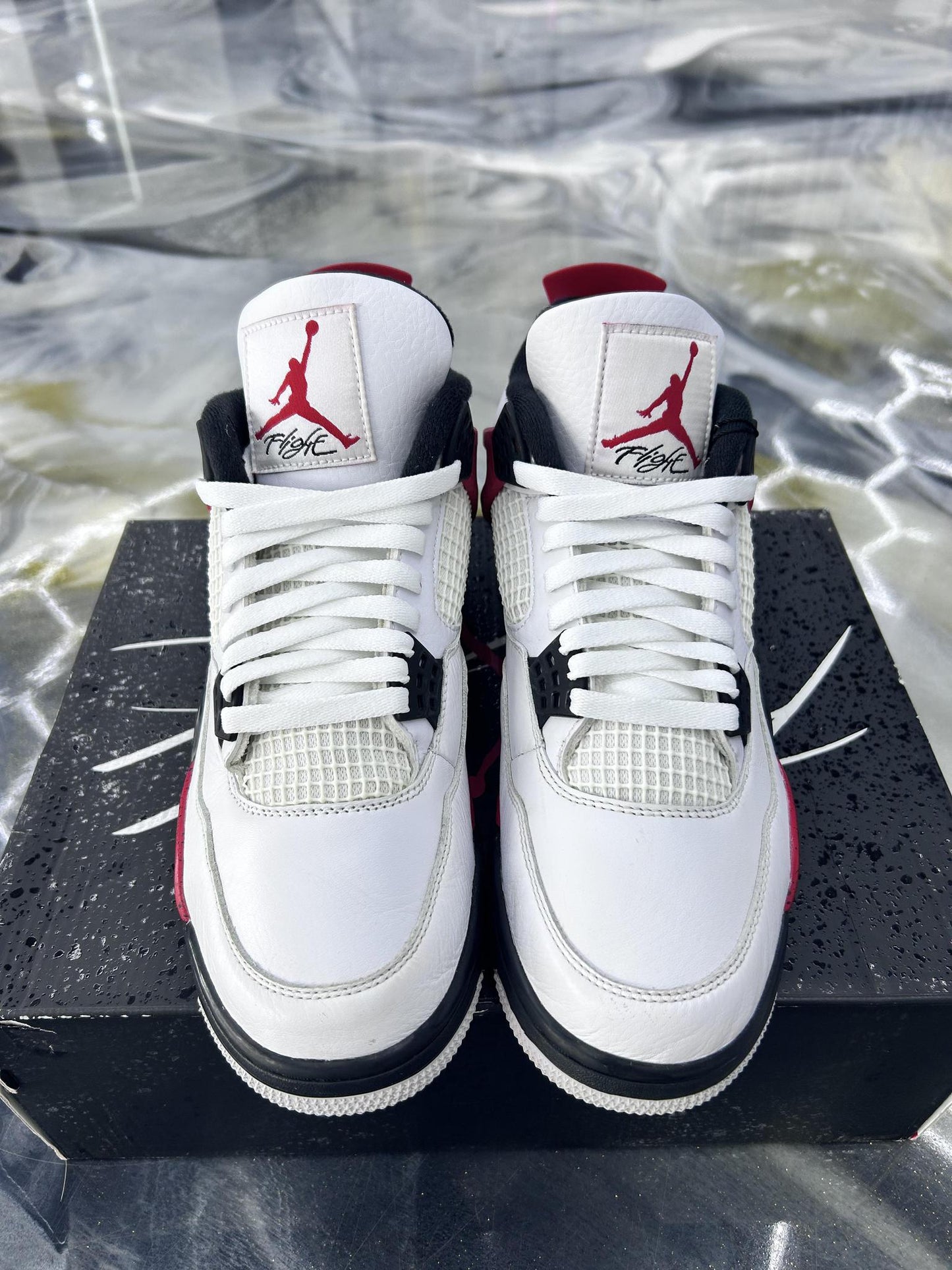 Jordan 4 Red Cement Used Size 9.5