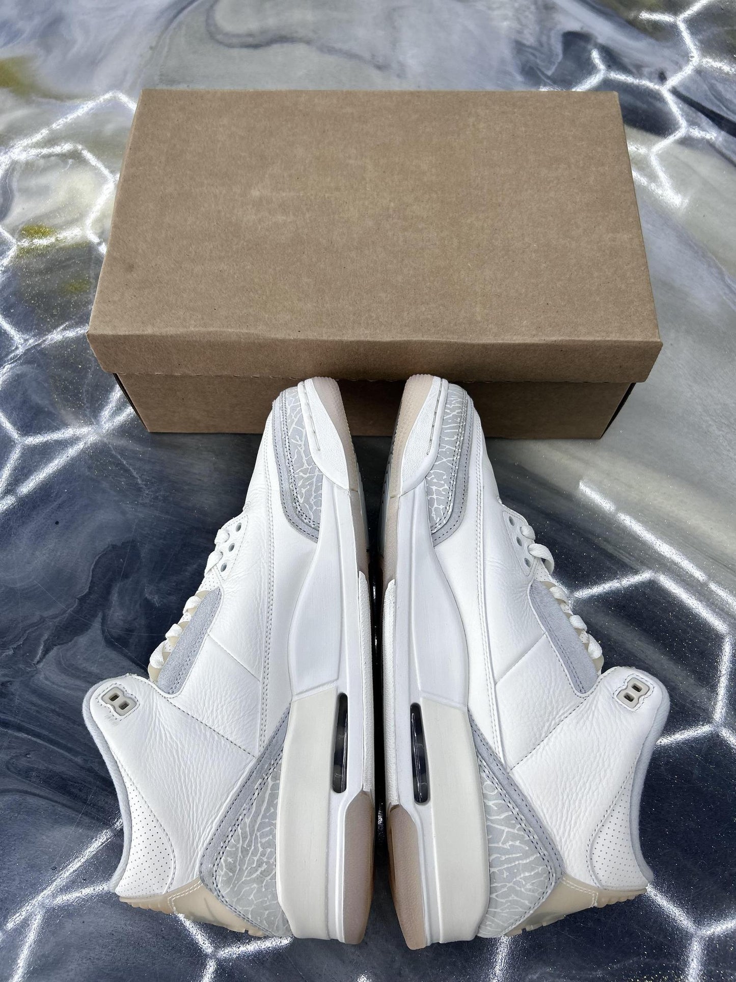 Jordan 3 Craft Ivory Used Size 13