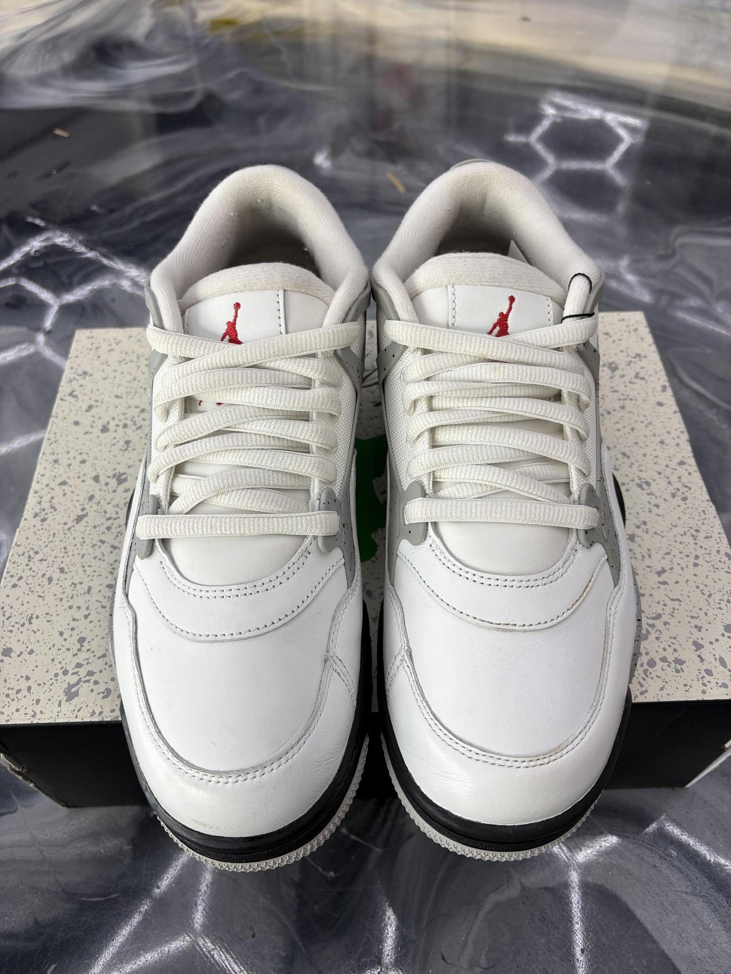 Jordan 4 RM "White Cement" Used Size 10