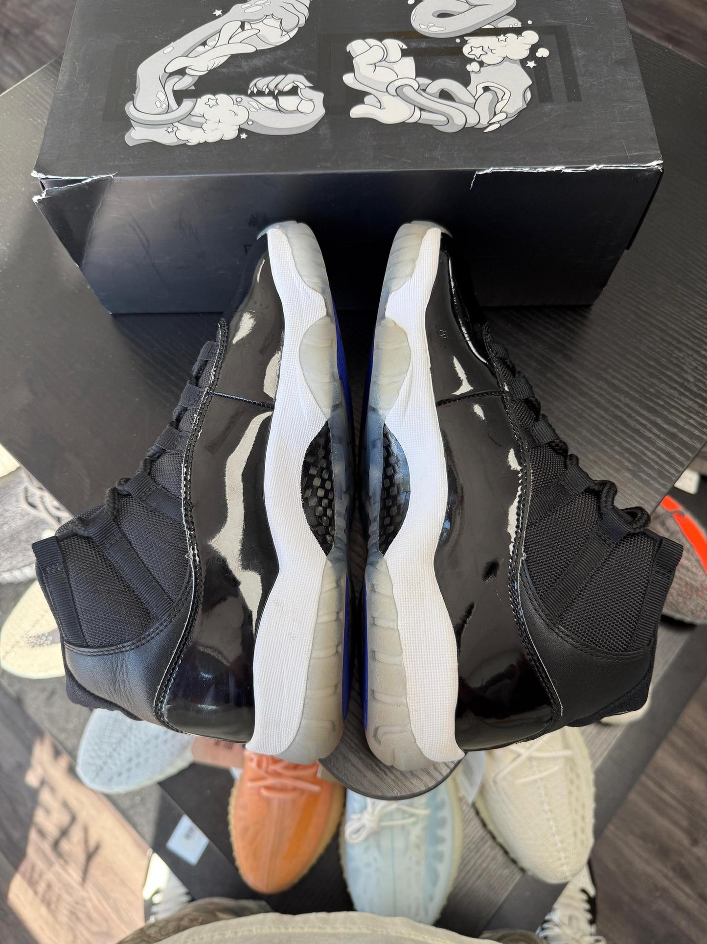 Jordan 11 "Space Jam" Used Size 8