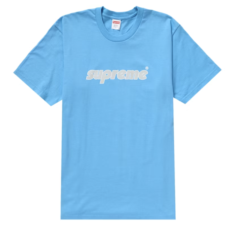 Supreme Pinline Tee "University Blue"