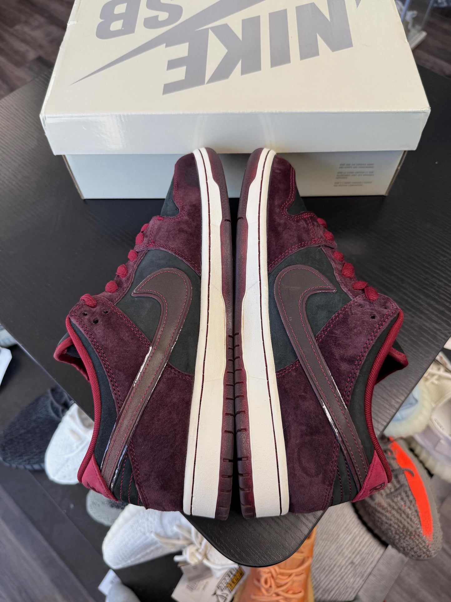 Nike SB Dunk Low x RIOT "Mahogany" Used Size 11