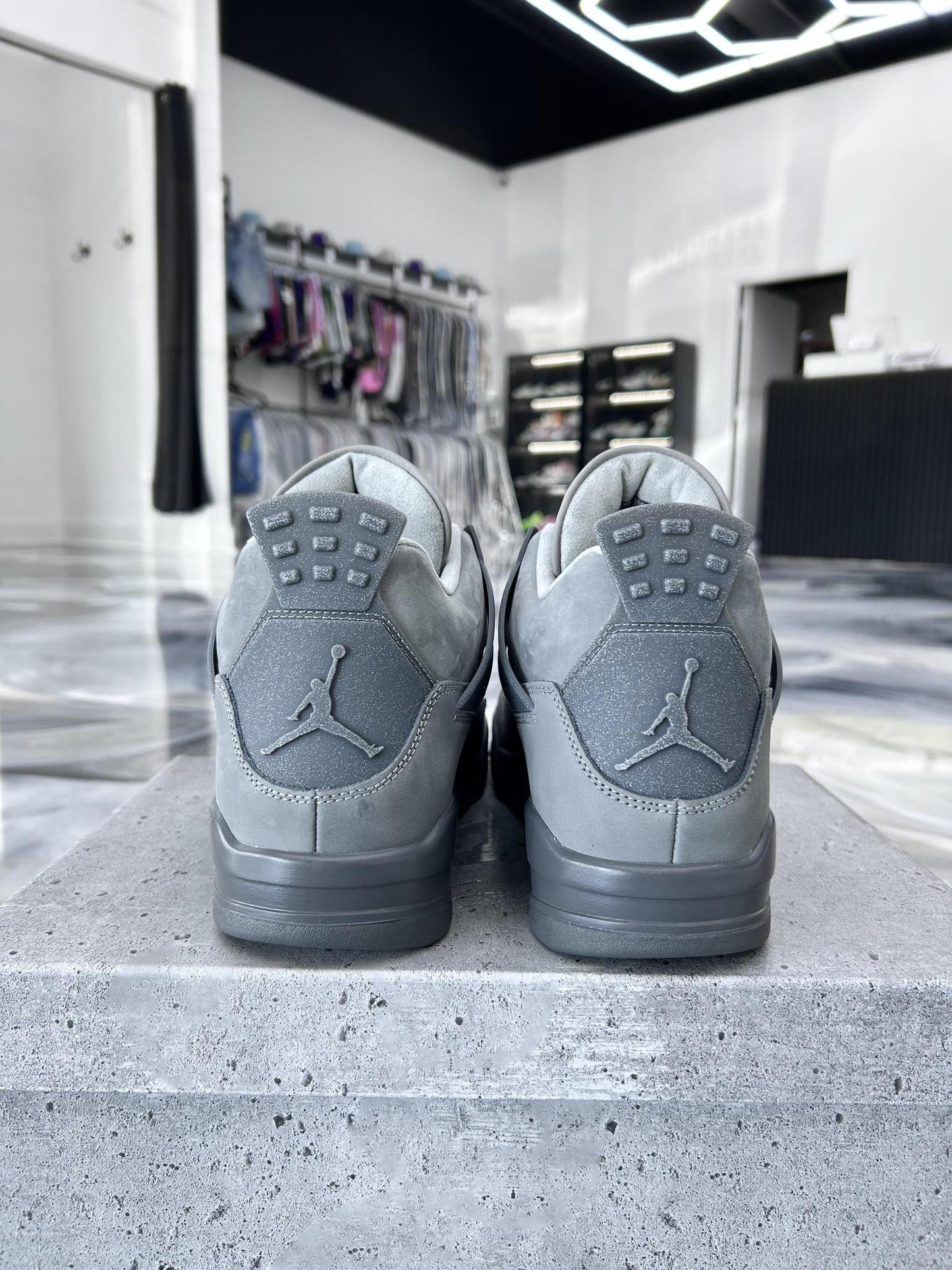 Jordan 4 "Wet Cement" Used Size 12