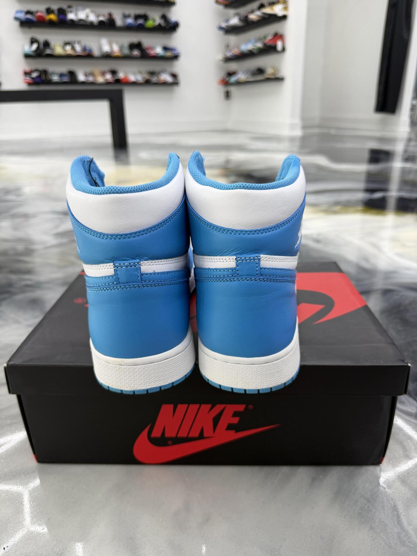 Jordan 1 UNC Used Size 12