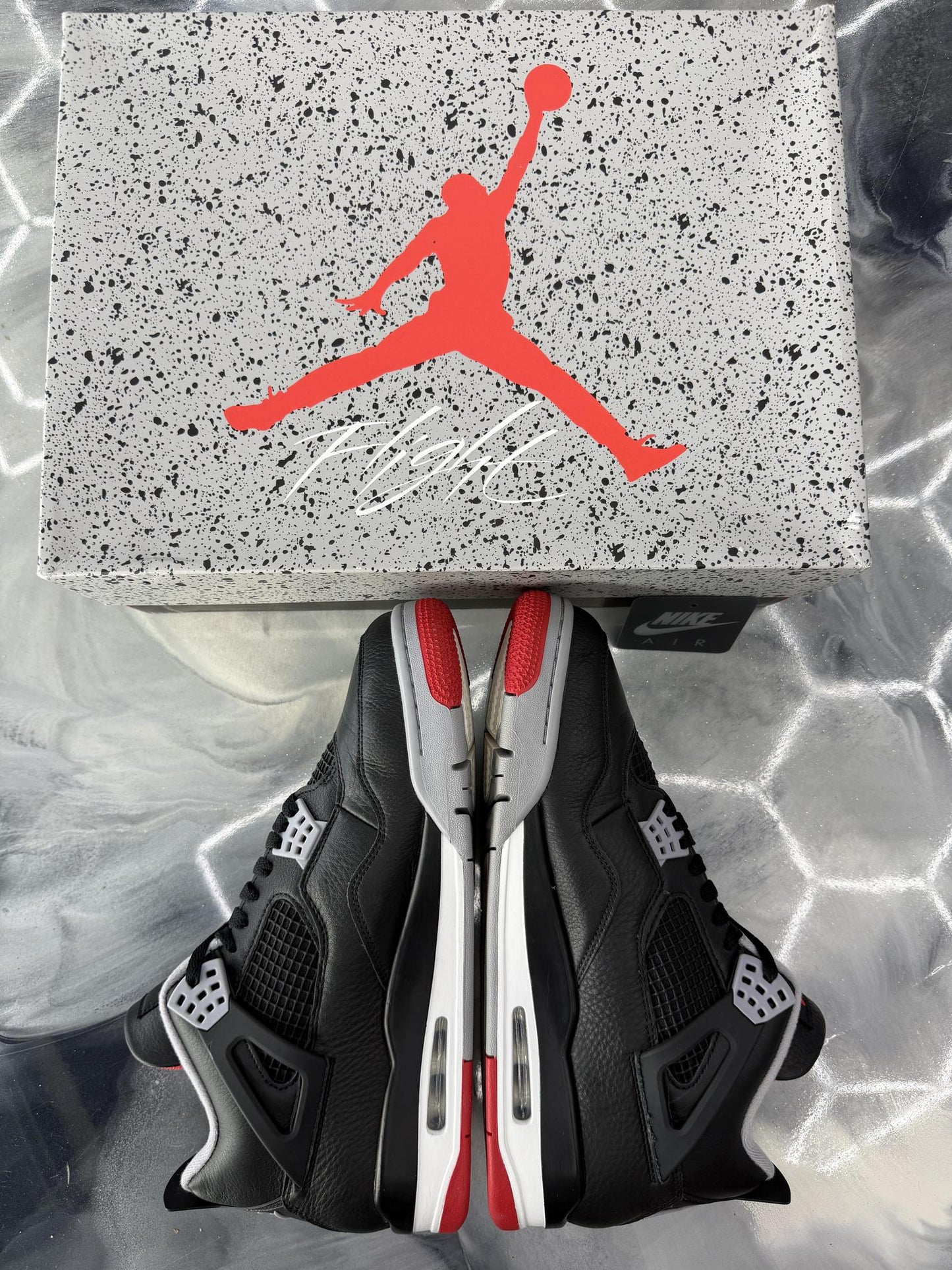 Jordan 4 "Bred Reimagined" Used Size 12