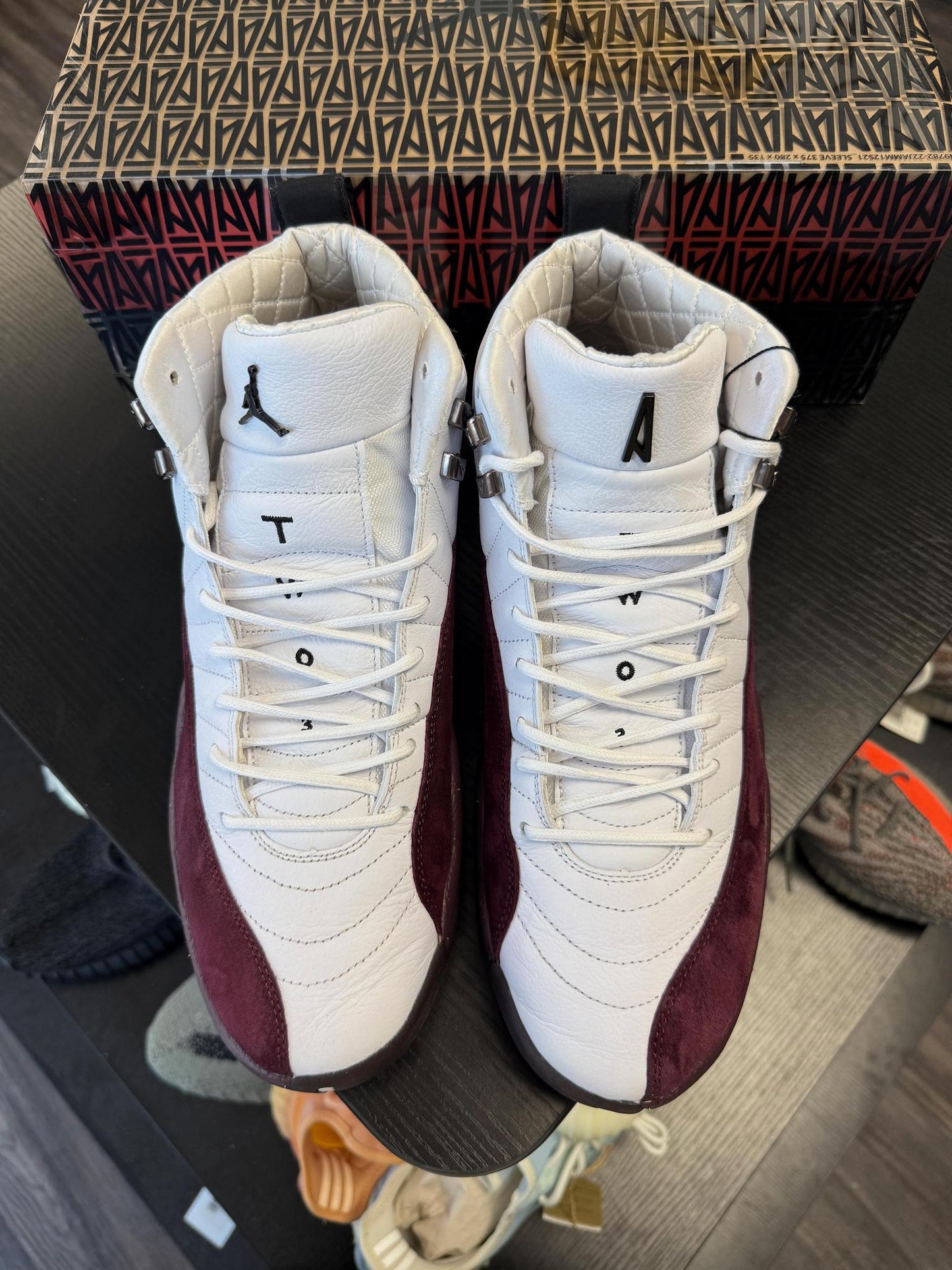 Jordan 12 x A Ma Maniere "White" Used Size 13