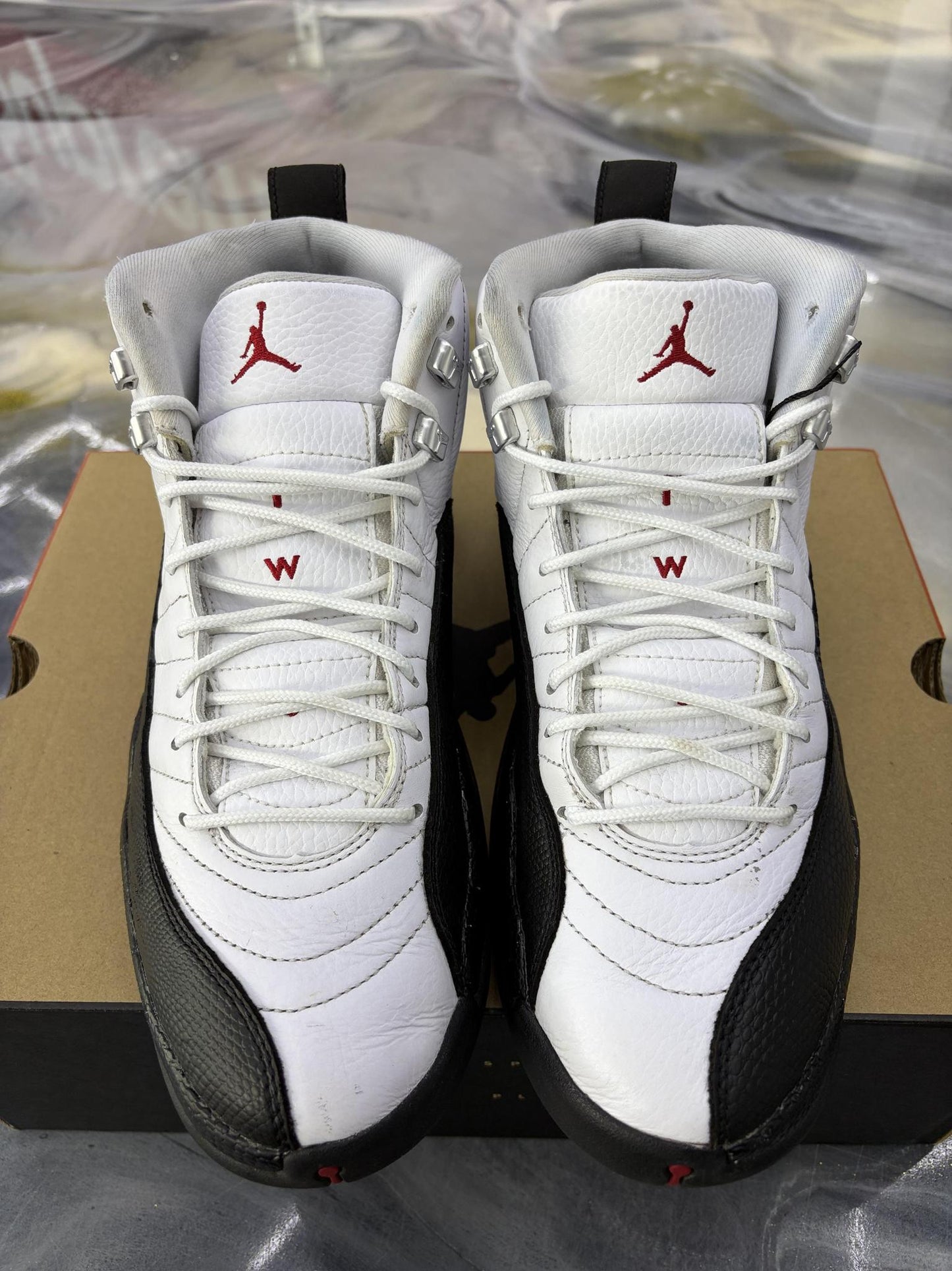 Jordan 12 "Taxi Flip" Used Size 9.5