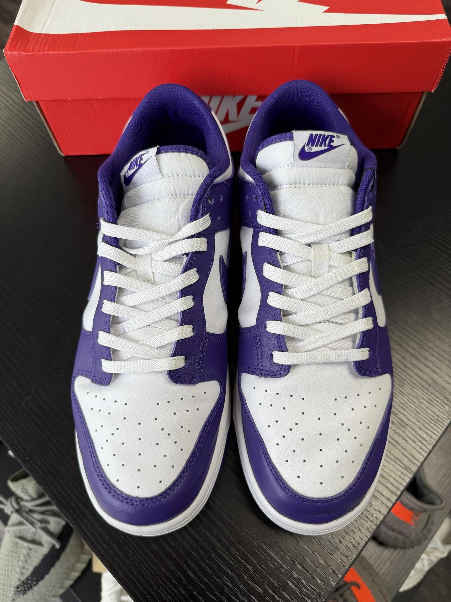 Nike Dunk Low "Court Purple" Used Size 12