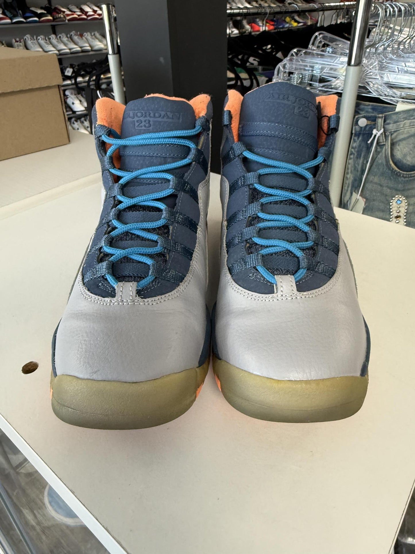 Jordan 10 "Bobcats" Used Size 7Y/8.5W