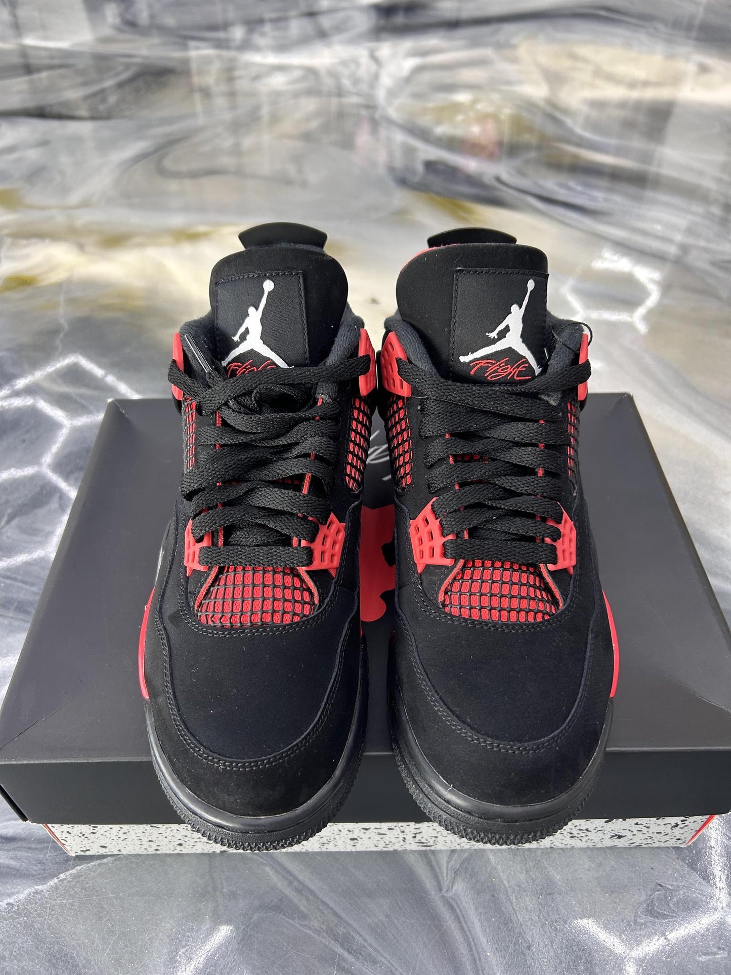 Jordan 4 "Red Thunder" Used Size 8.5